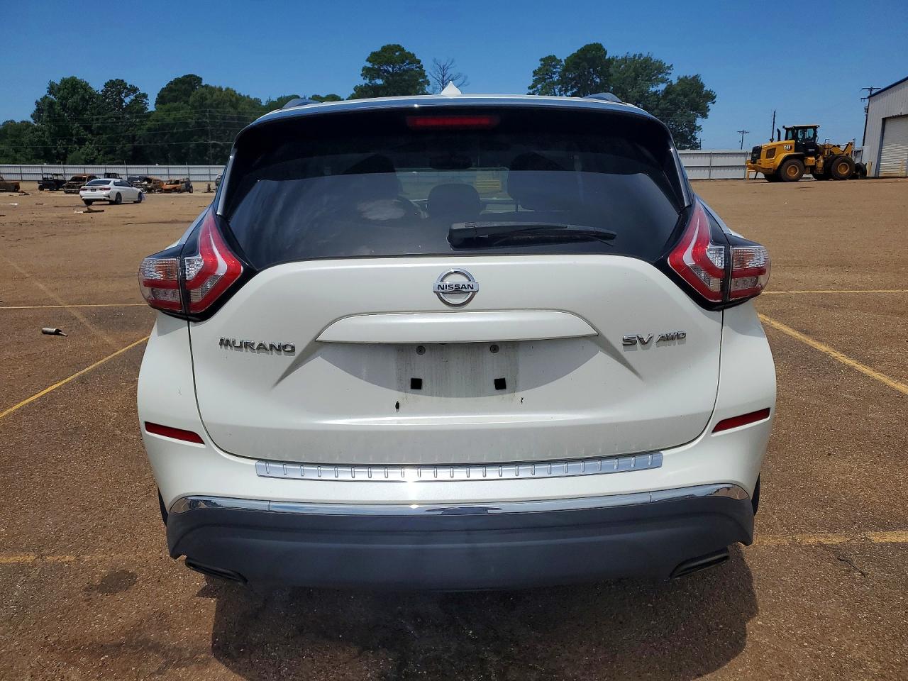 2015 Nissan Murano Sv Белый vin: 5N1AZ2MH2FN233858