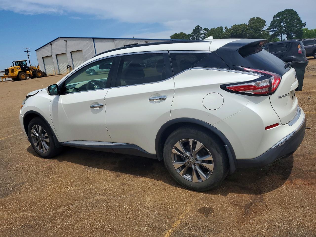 2015 Nissan Murano Sv Белый vin: 5N1AZ2MH2FN233858