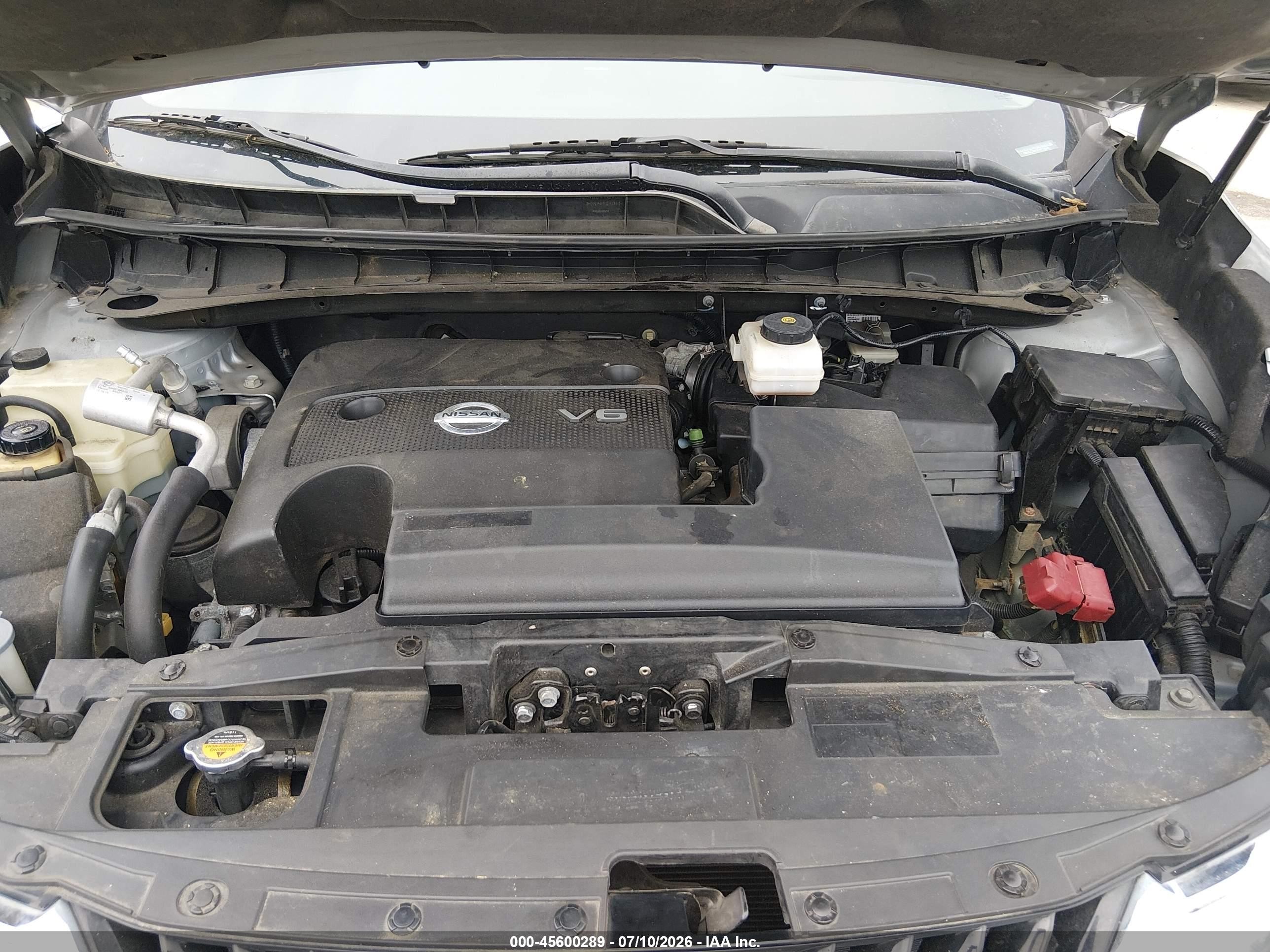 2015 Nissan Murano Sl Silver vin: 5N1AZ2MH2FN234640