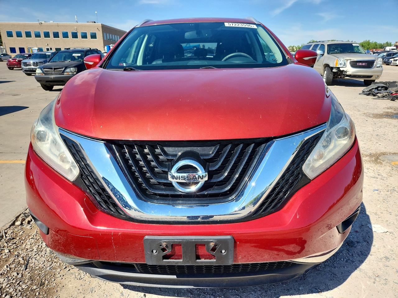 2015 Nissan Murano Platinum Бордовый vin: 5N1AZ2MH2FN237926