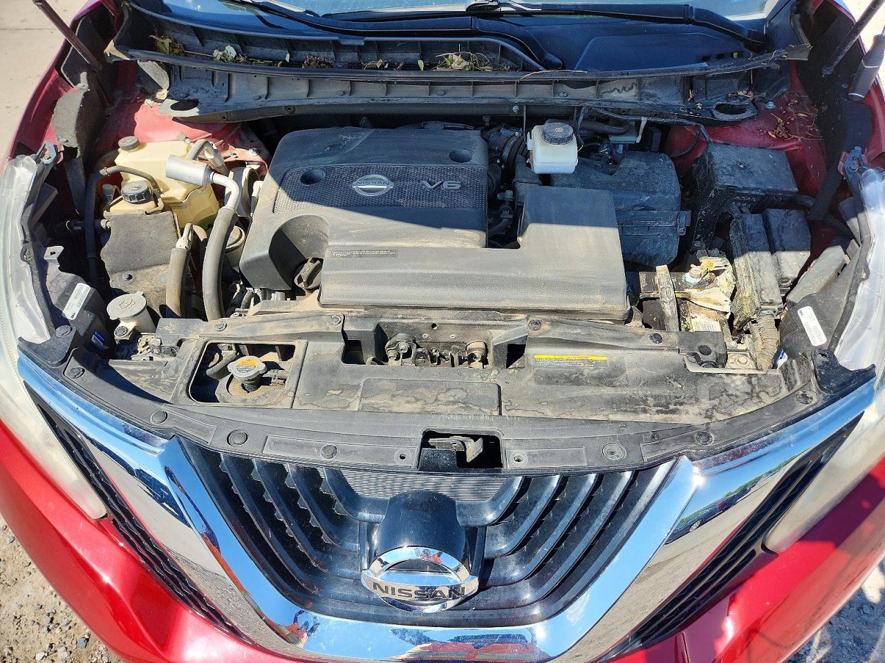 2015 Nissan Murano Platinum Бордовый vin: 5N1AZ2MH2FN237926