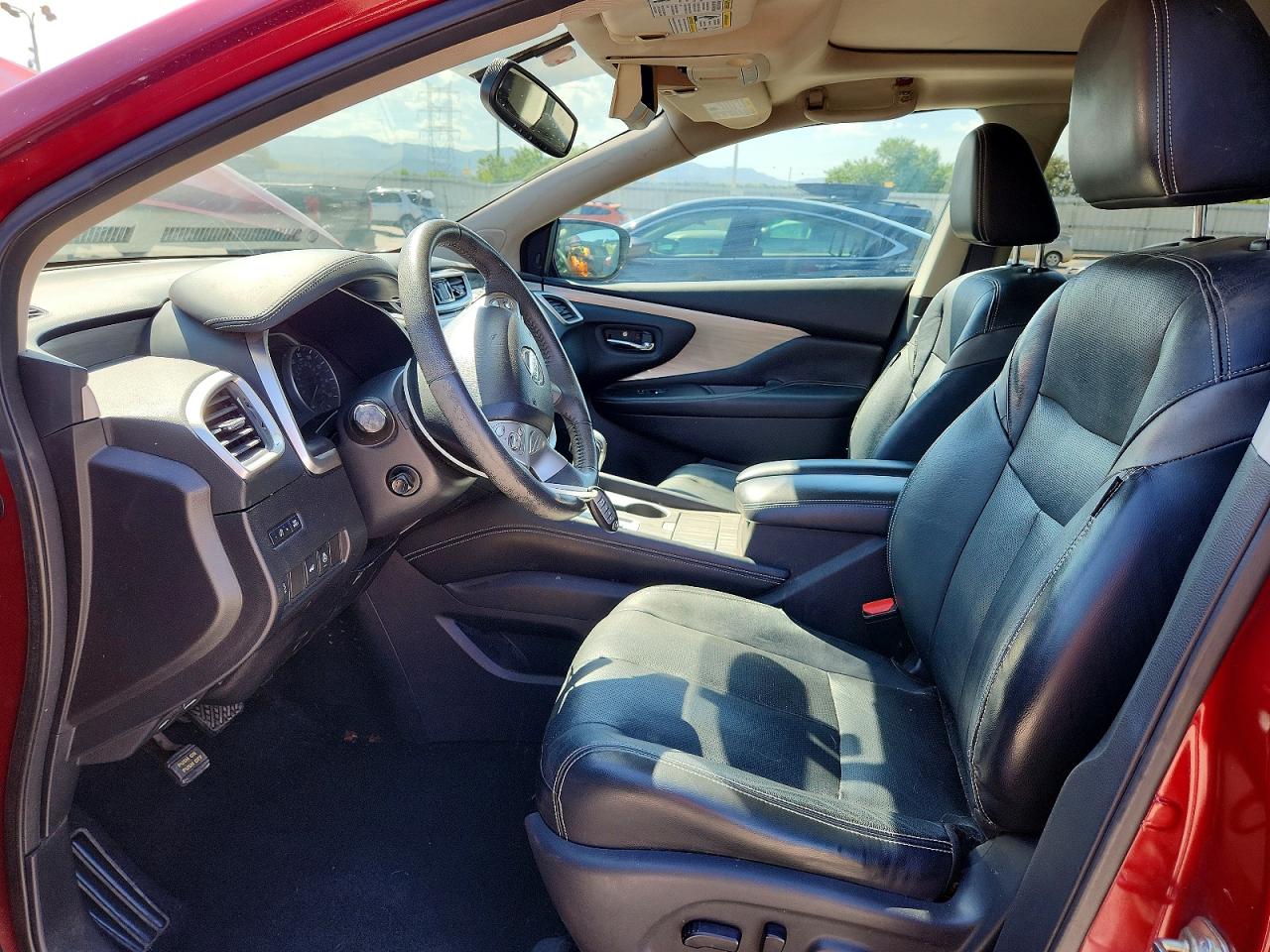 2015 Nissan Murano Platinum Бордовый vin: 5N1AZ2MH2FN237926