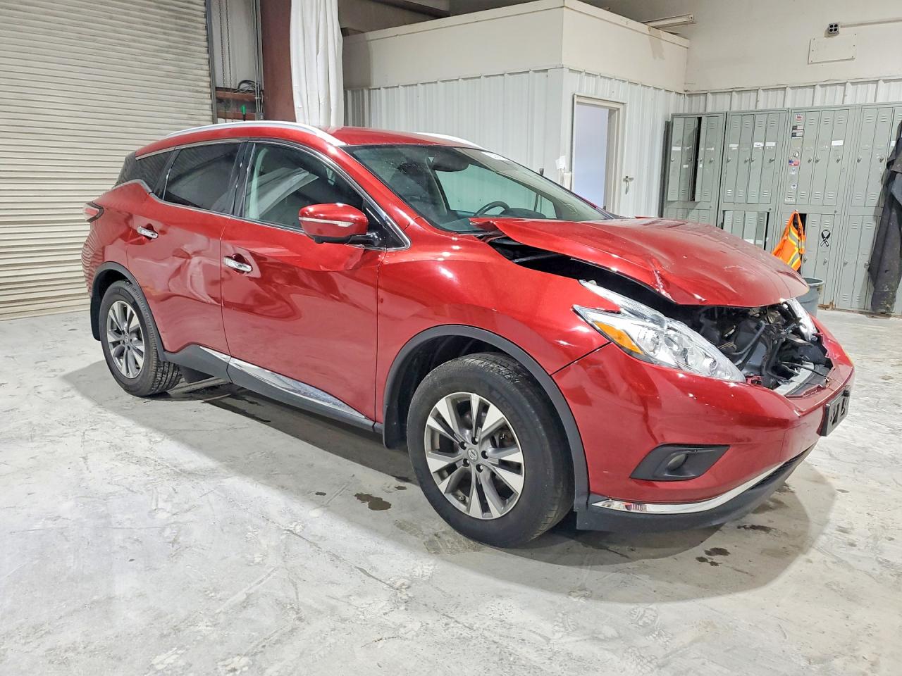 2015 Nissan Murano Sl Red vin: 5N1AZ2MH2FN242592