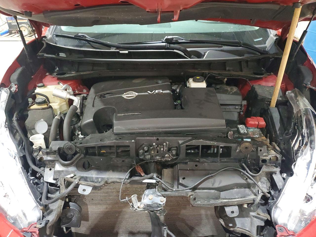 2015 Nissan Murano Sl Red vin: 5N1AZ2MH2FN242592