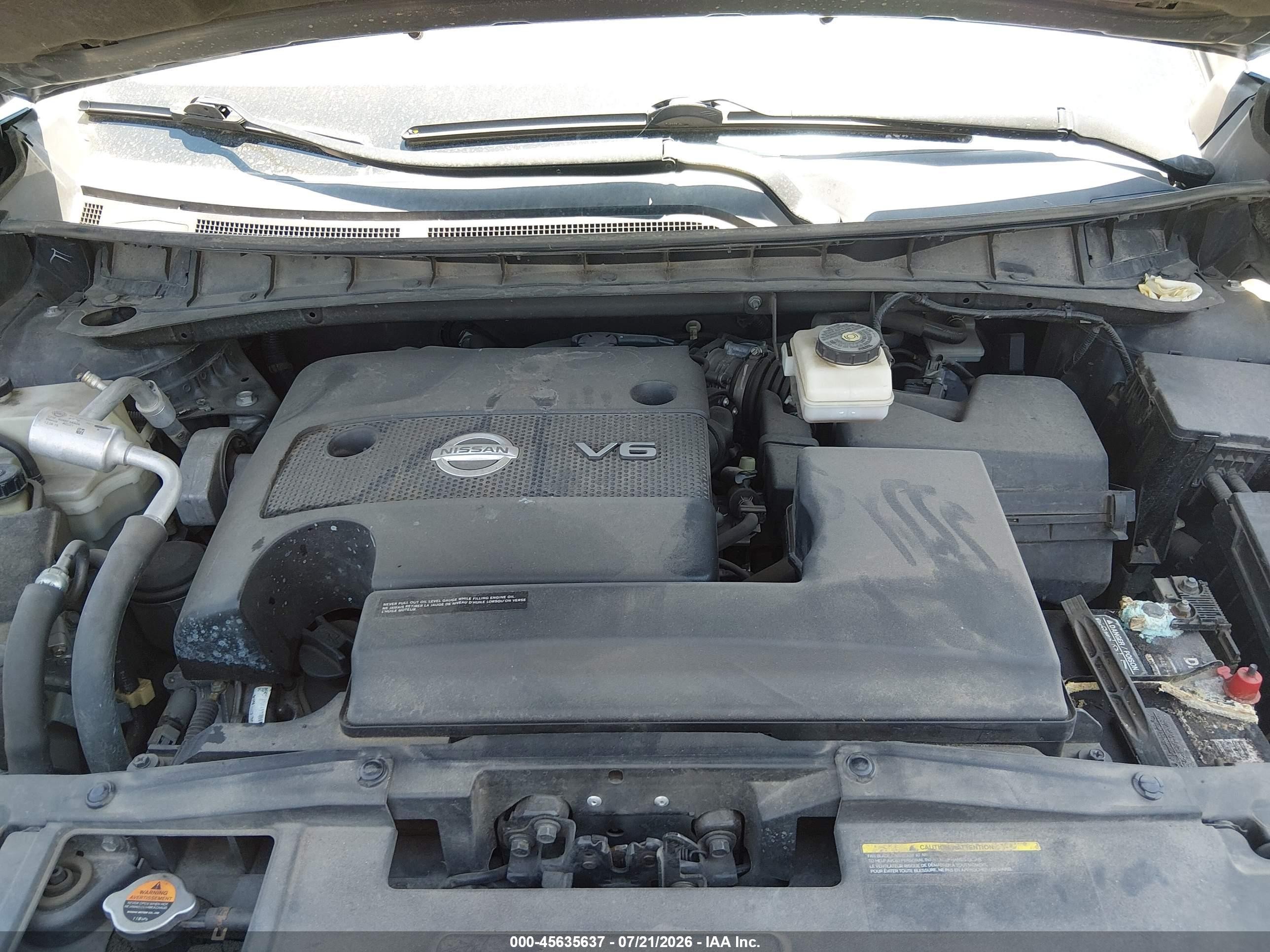 2015 Nissan Murano Sv Gray vin: 5N1AZ2MH2FN251339