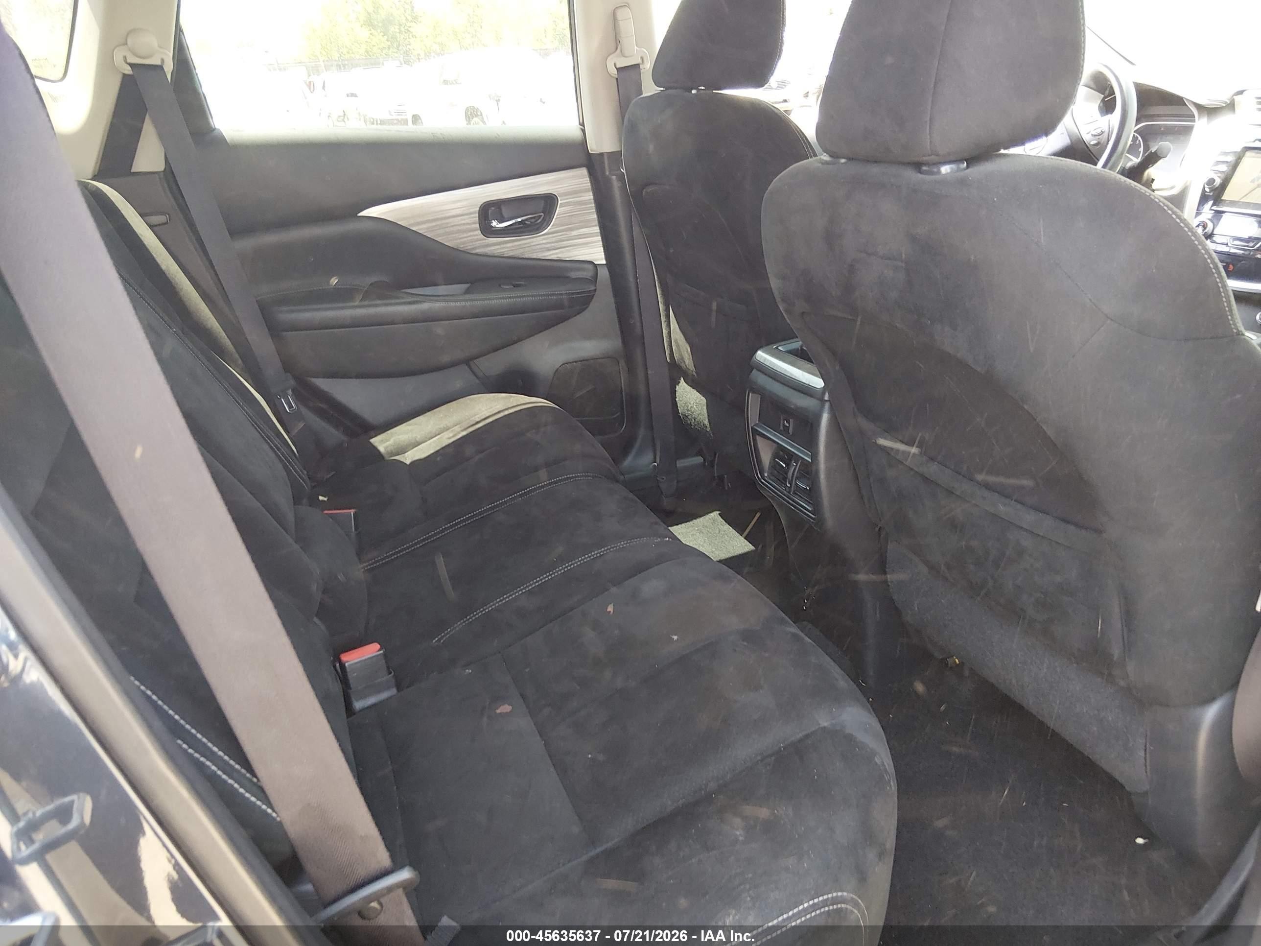 2015 Nissan Murano Sv Gray vin: 5N1AZ2MH2FN251339