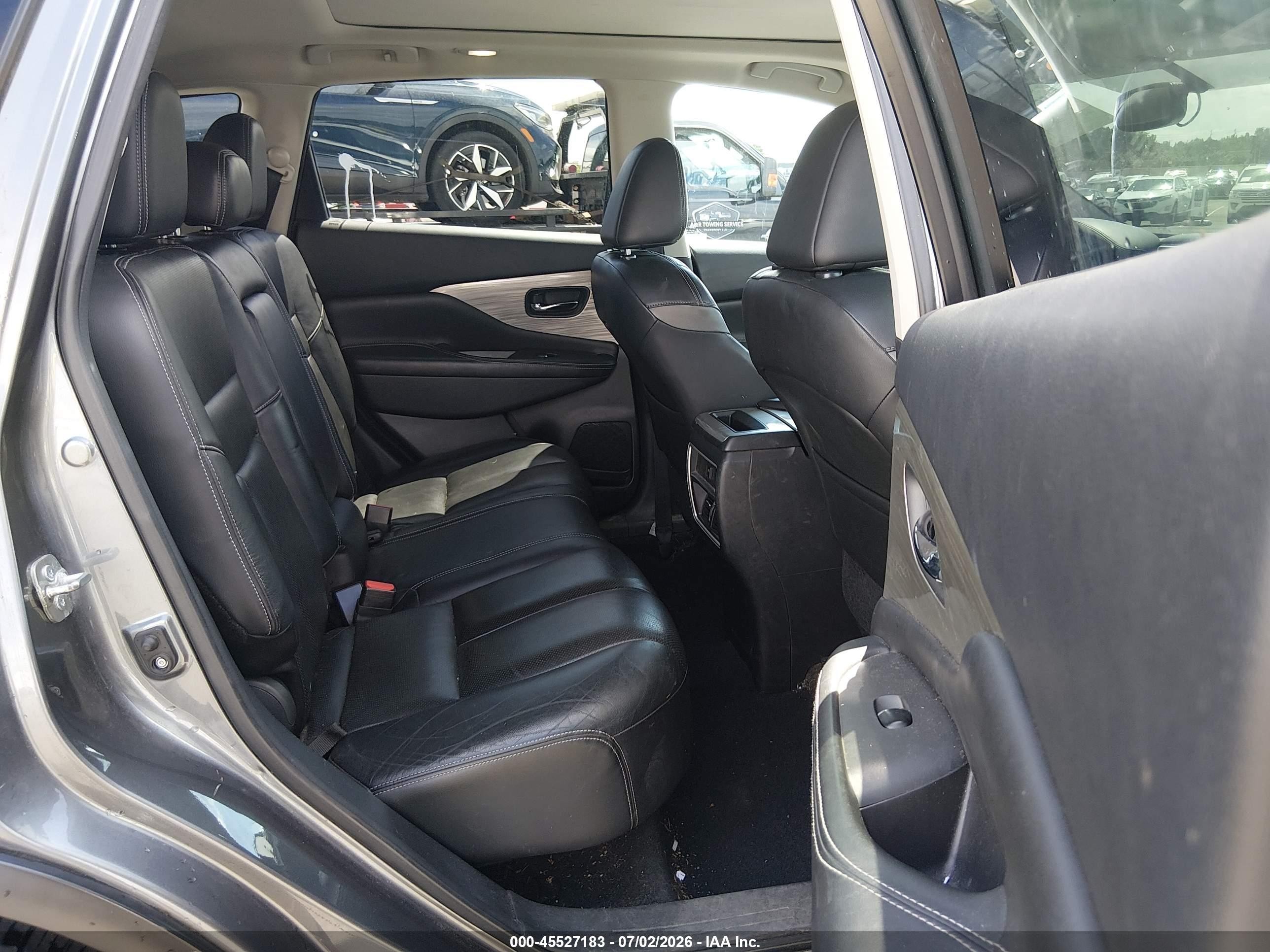 2015 Nissan Murano Sl Gray vin: 5N1AZ2MH2FN254595