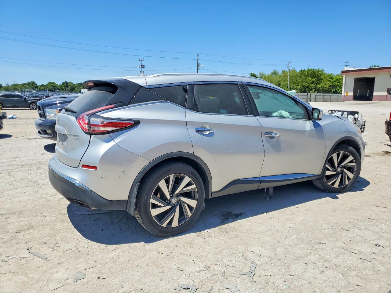 2015 Nissan Murano Platinum Silver vin: 5N1AZ2MH2FN260915