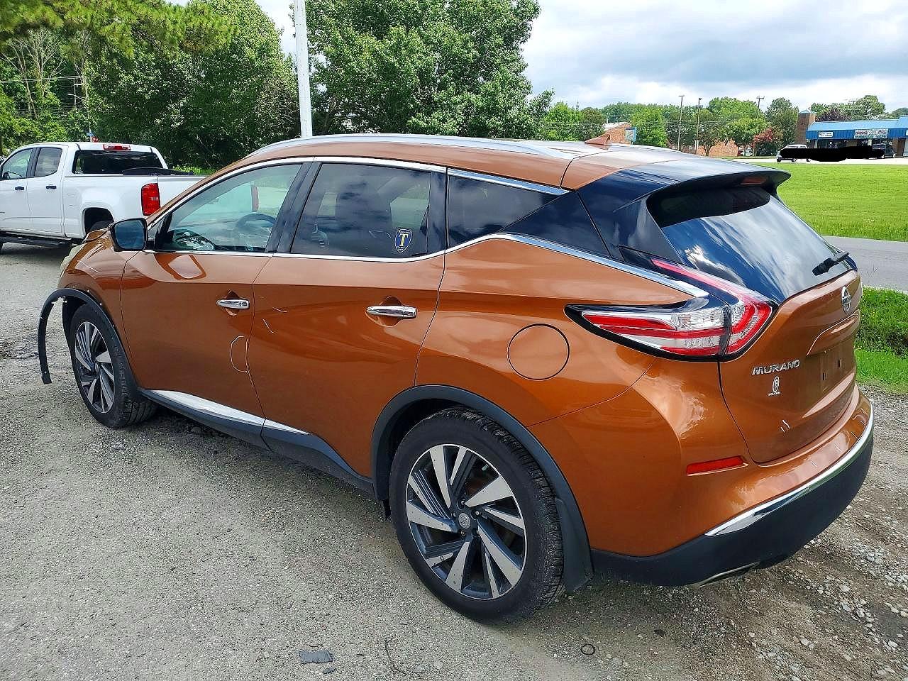 2015 Nissan Murano Platinum Orange vin: 5N1AZ2MH2FN262115