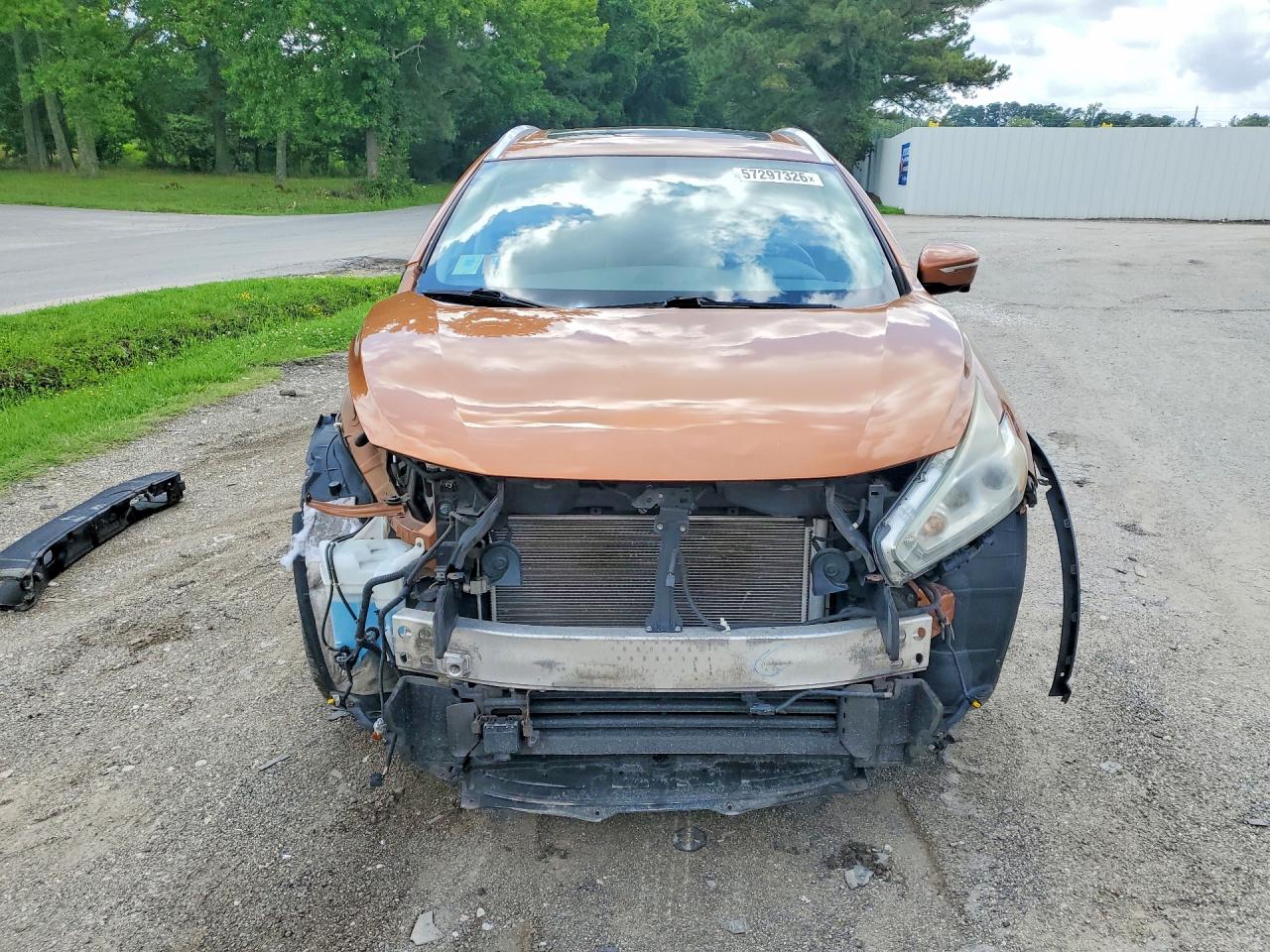 2015 Nissan Murano Platinum Orange vin: 5N1AZ2MH2FN262115