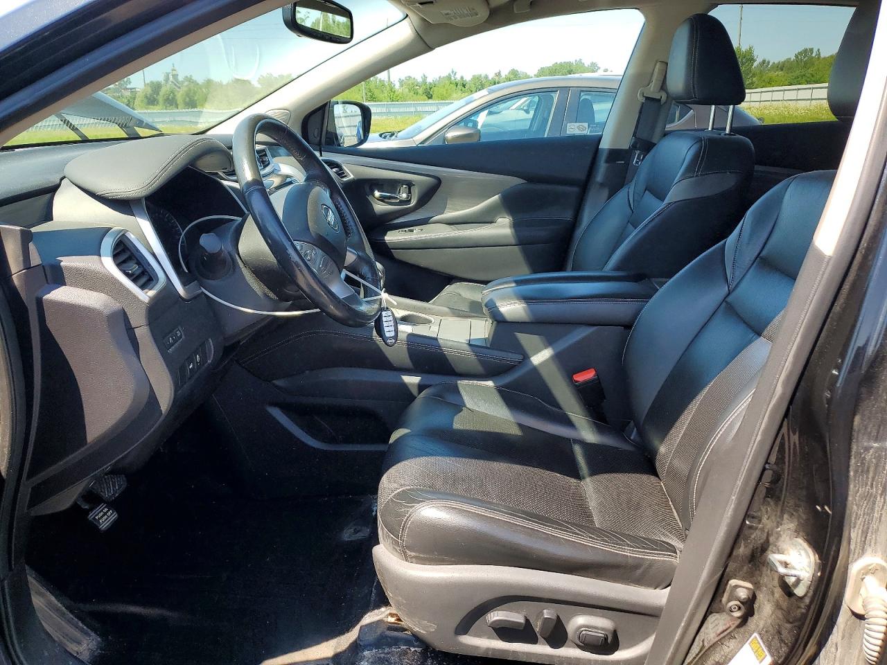 2015 Nissan Murano Sl Черный vin: 5N1AZ2MH2FN267928