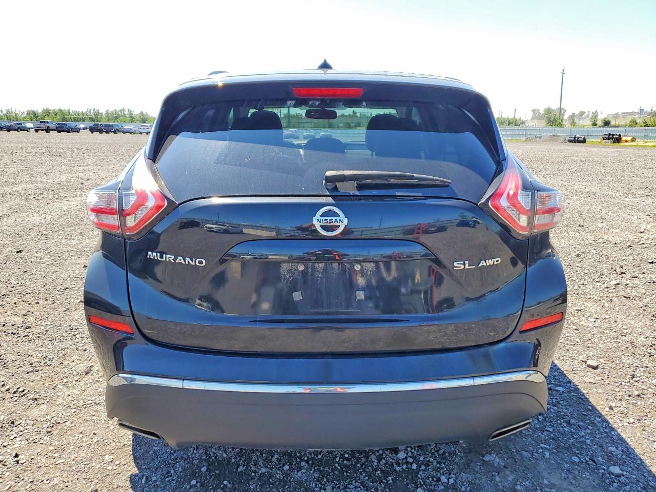 2015 Nissan Murano Sl Черный vin: 5N1AZ2MH2FN267928