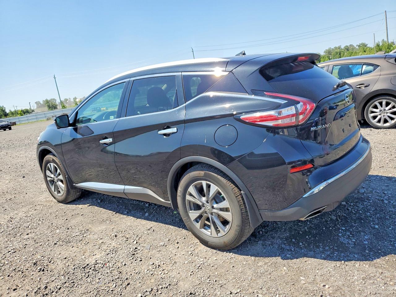 2015 Nissan Murano Sl Черный vin: 5N1AZ2MH2FN267928
