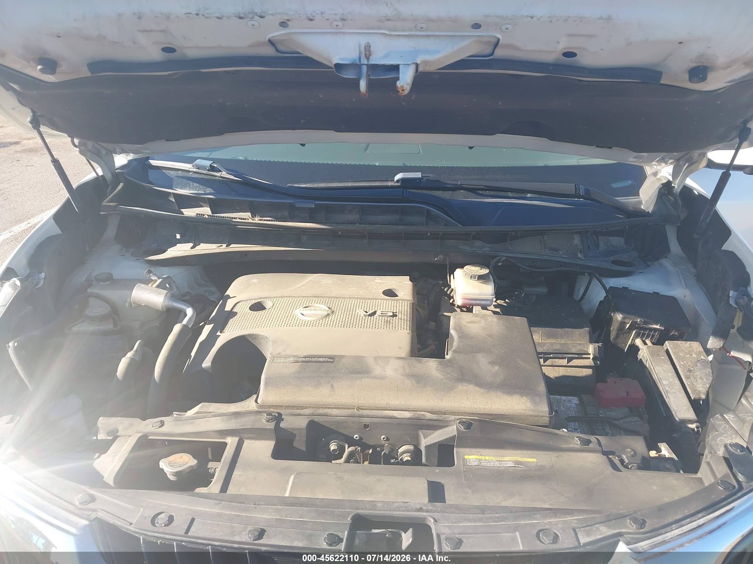 2015 Nissan Murano   White vin: 5N1AZ2MH2FN277472