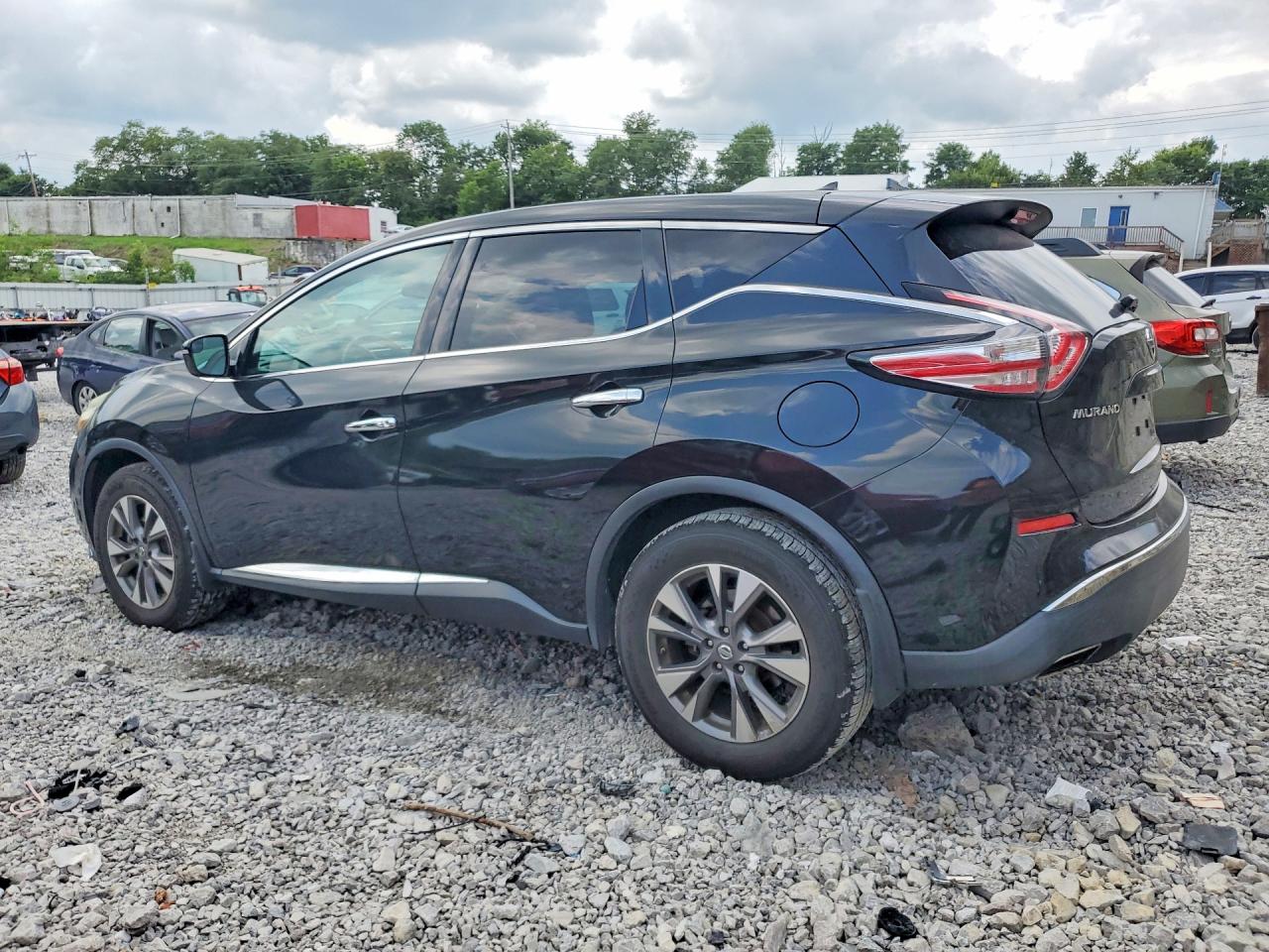 2015 Nissan Murano S Black vin: 5N1AZ2MH2FN280288
