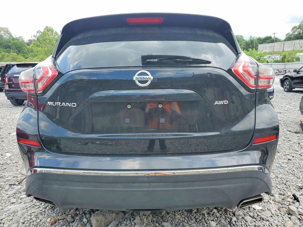 2015 Nissan Murano S Black vin: 5N1AZ2MH2FN280288