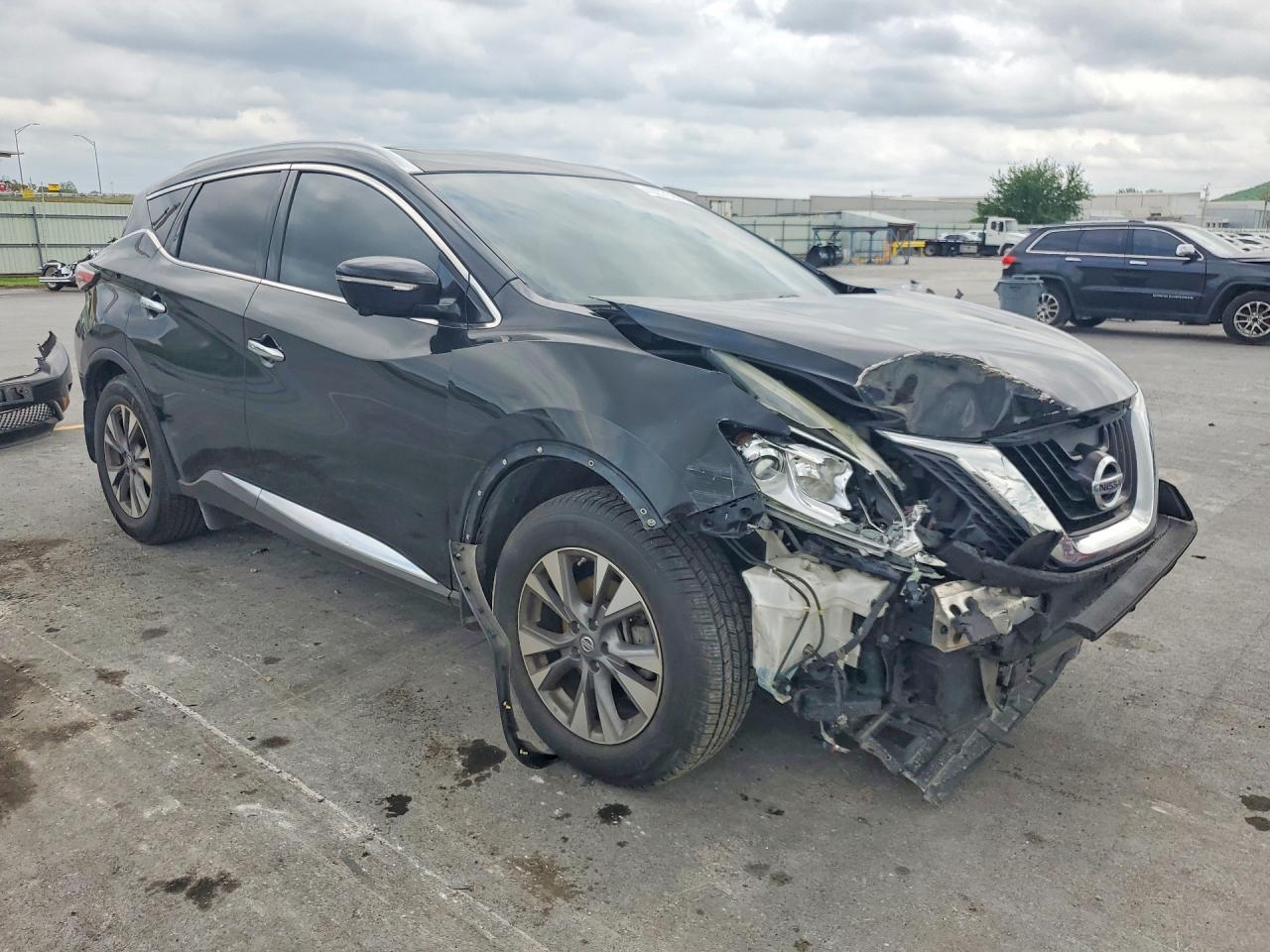 2015 Nissan Murano S Black vin: 5N1AZ2MH2FN283899