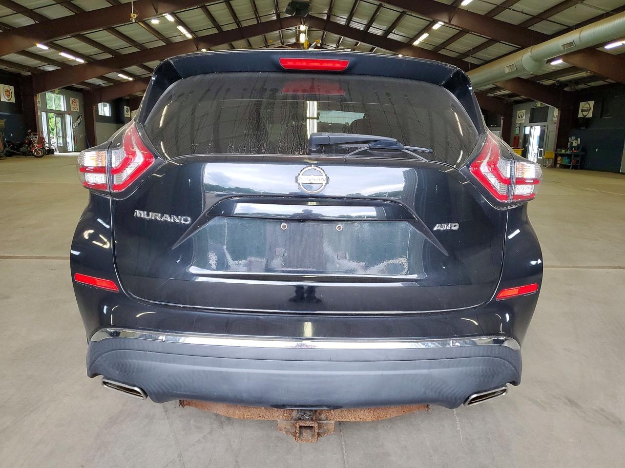 2015 Nissan Murano S Черный vin: 5N1AZ2MH2FN286740
