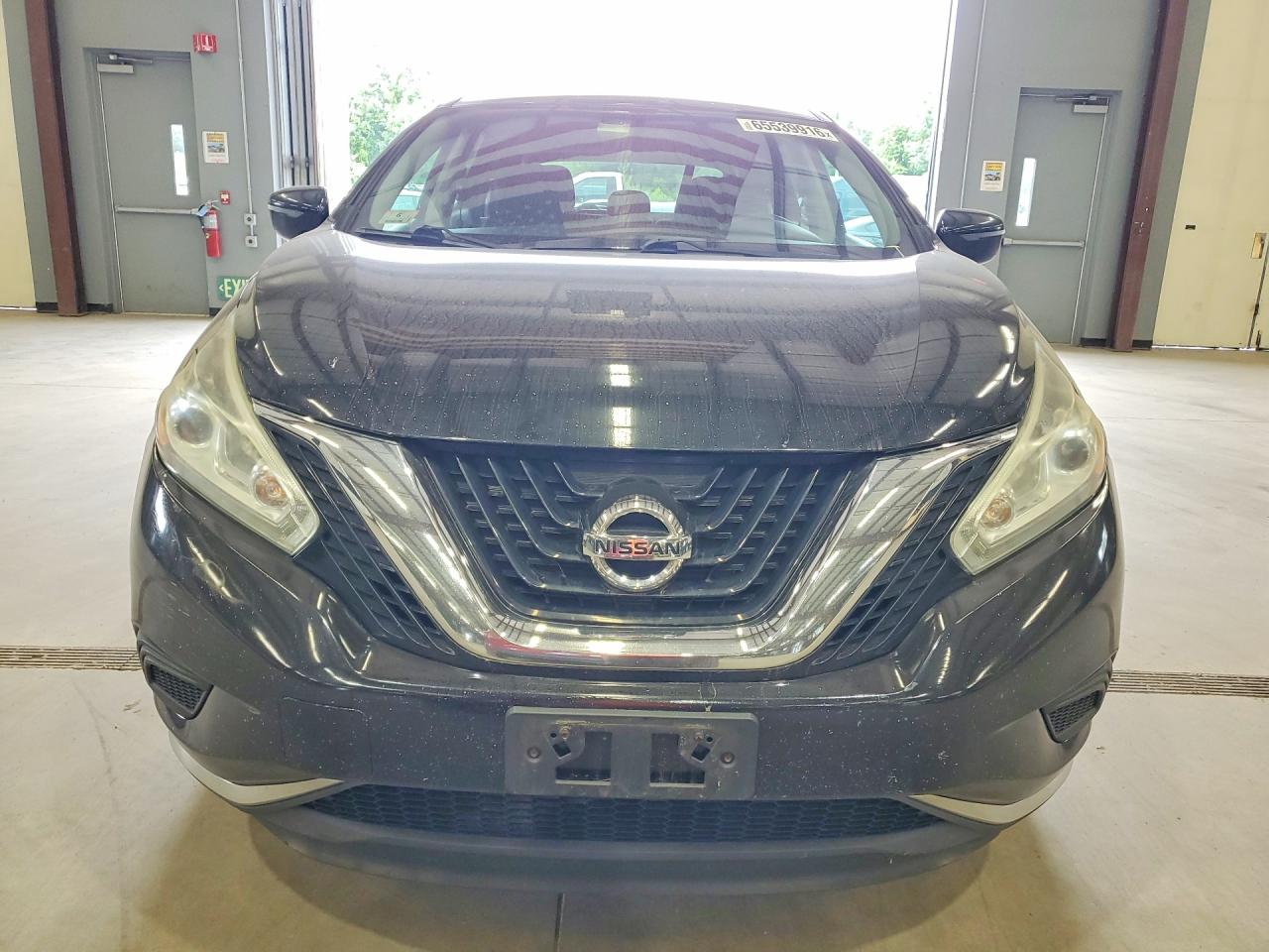 2015 Nissan Murano S Черный vin: 5N1AZ2MH2FN286740
