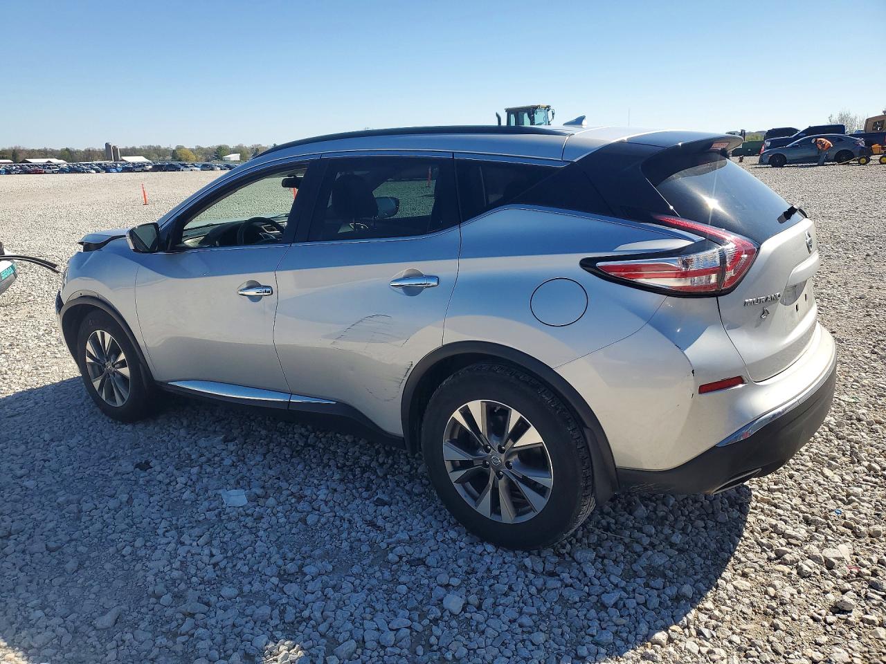 2015 Nissan Murano Sv Silver vin: 5N1AZ2MH2FN291632