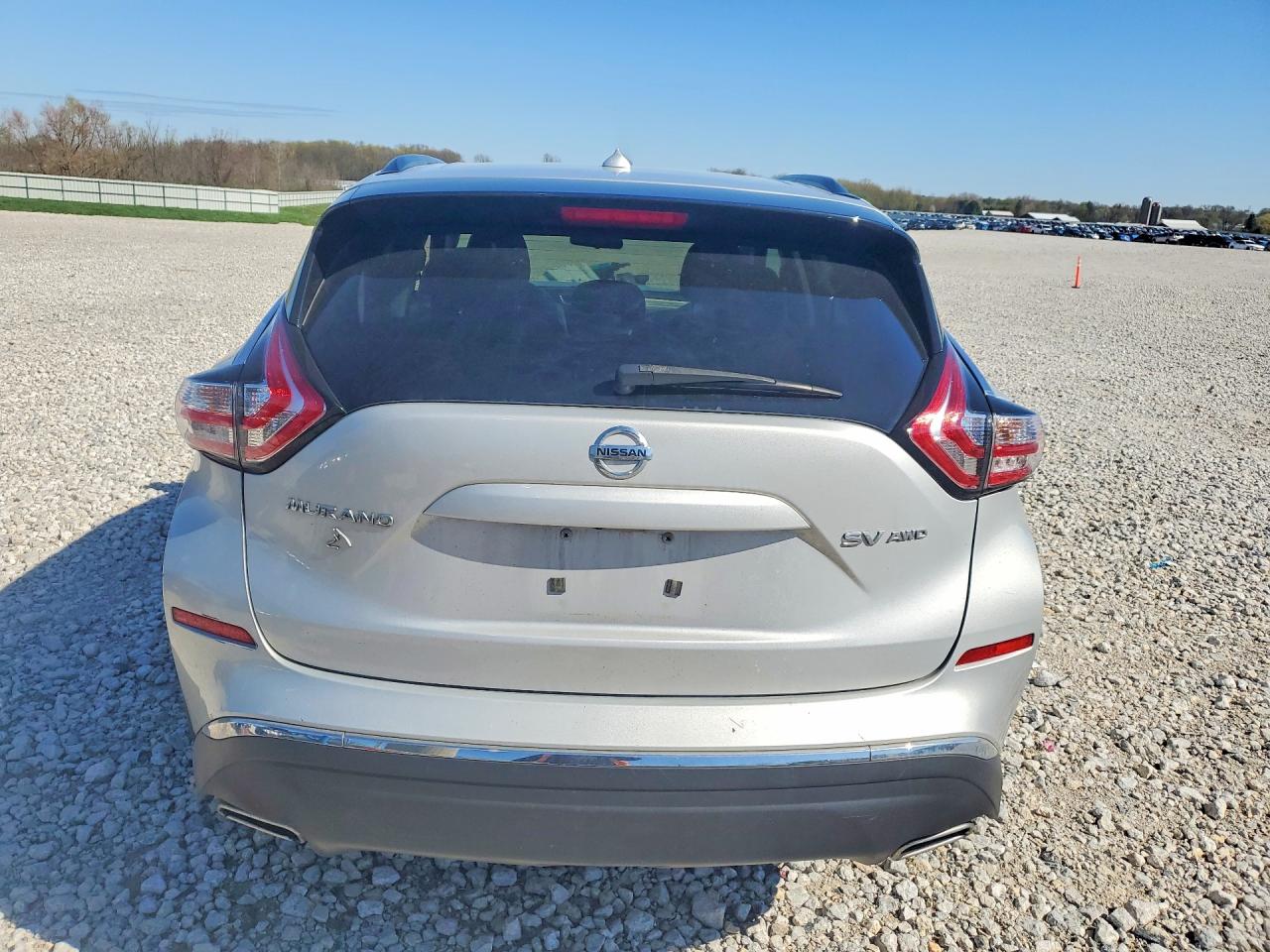 2015 Nissan Murano Sv Silver vin: 5N1AZ2MH2FN291632