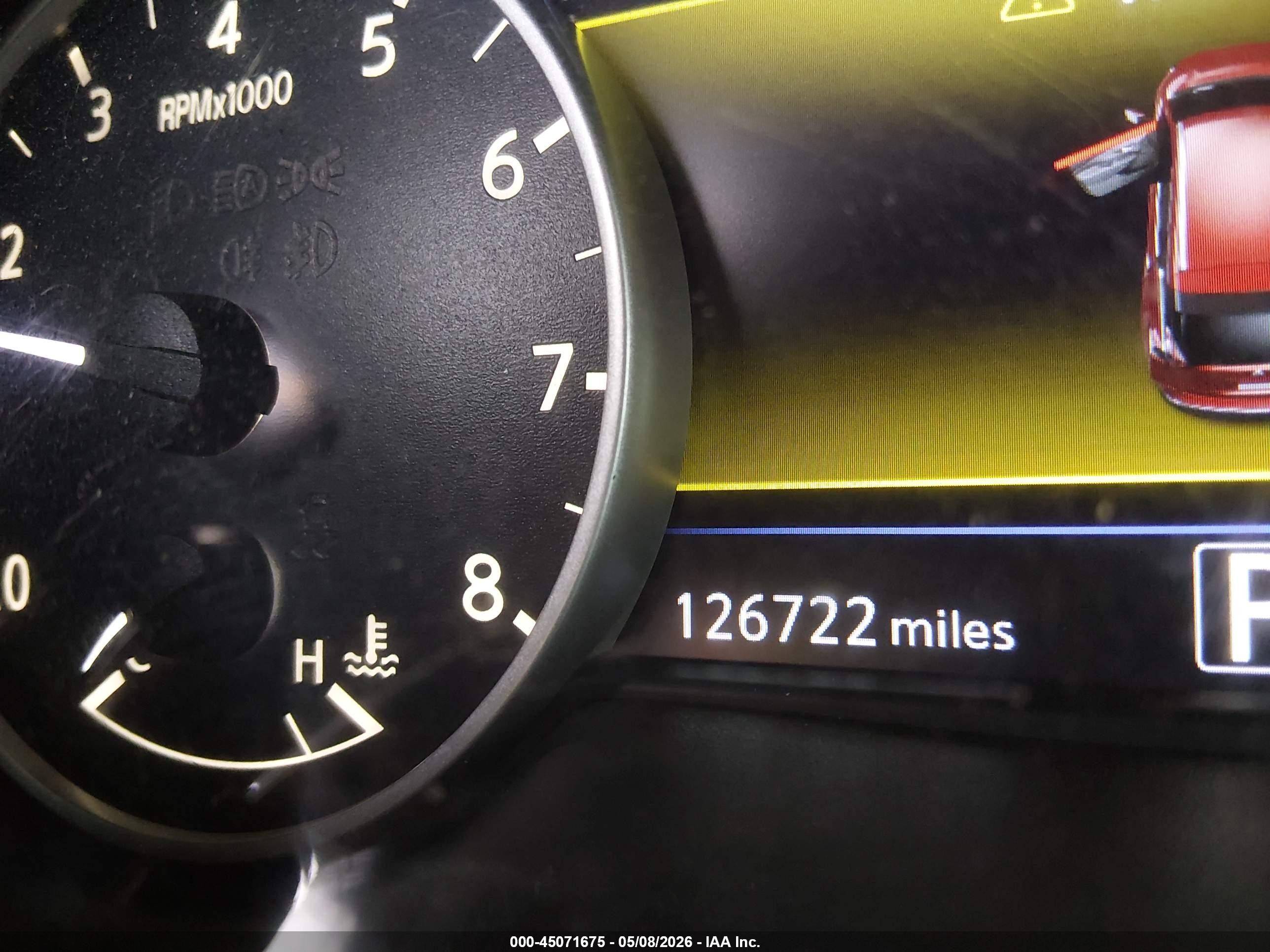 2017 Nissan Murano Platinum/s/sl/sv Красный vin: 5N1AZ2MH2HN149848