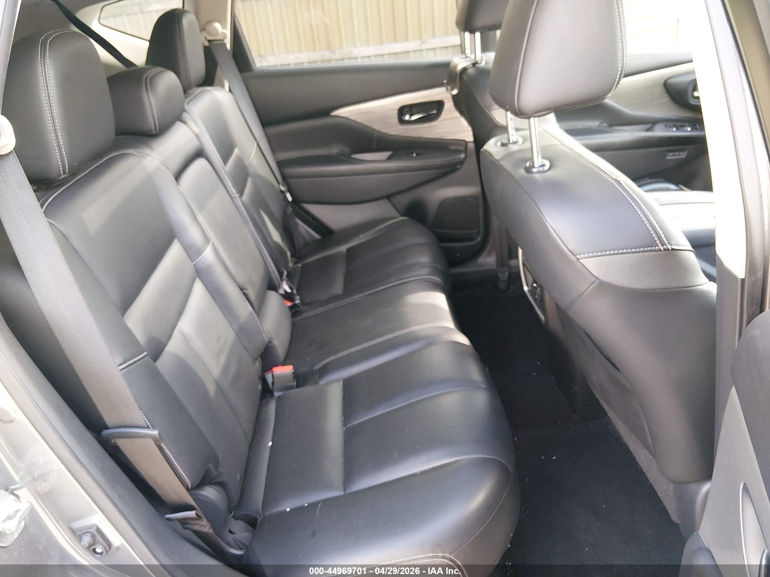 2017 Nissan Murano Platinum Серый vin: 5N1AZ2MH2HN202693