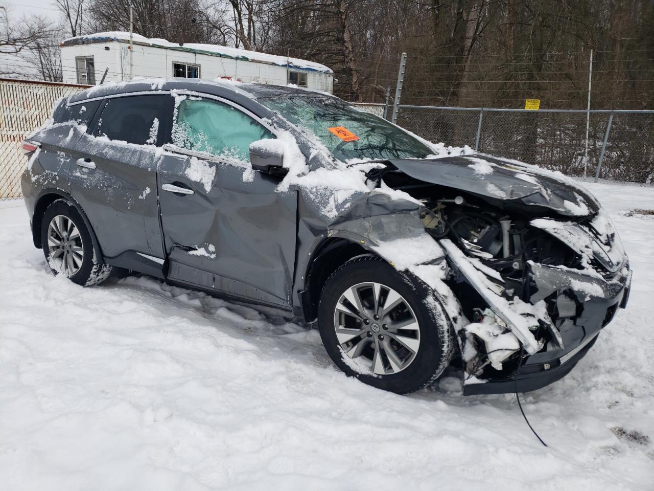 2018 Nissan Murano S Gray vin: 5N1AZ2MH2JN176019
