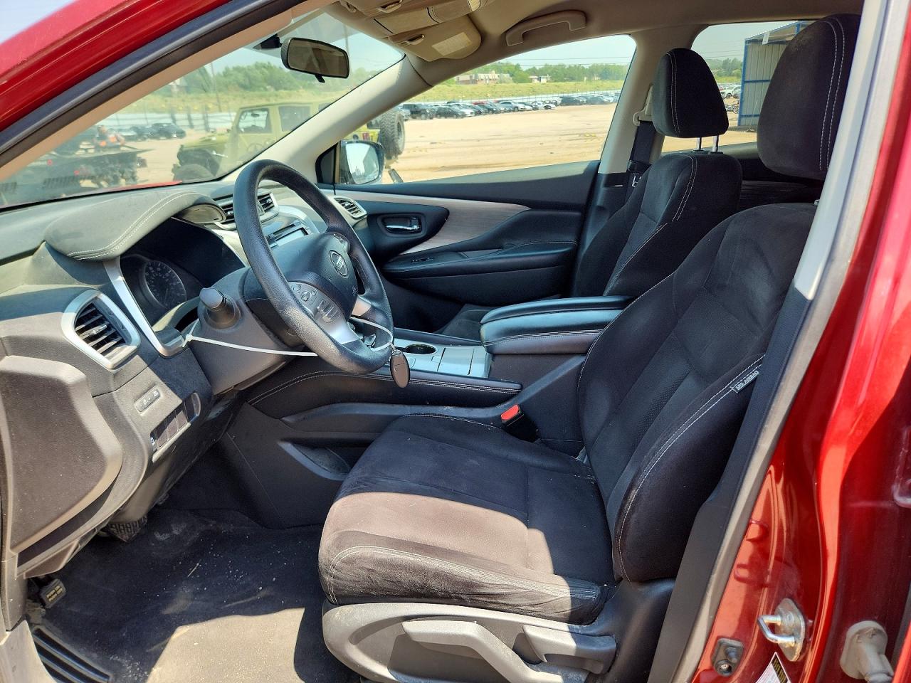 2015 Nissan Murano S Burgundy vin: 5N1AZ2MH3FN205244