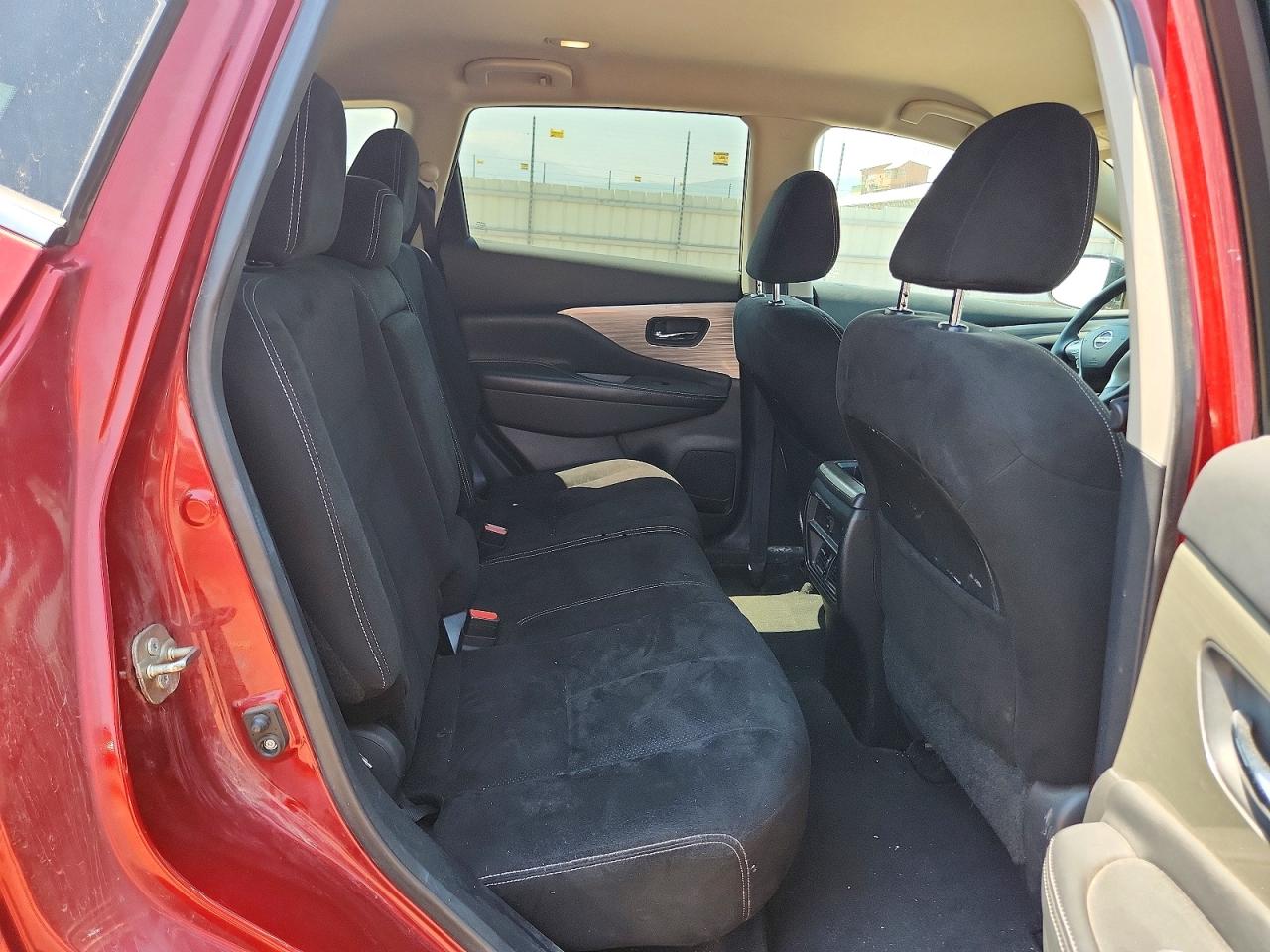 2015 Nissan Murano S Burgundy vin: 5N1AZ2MH3FN205244