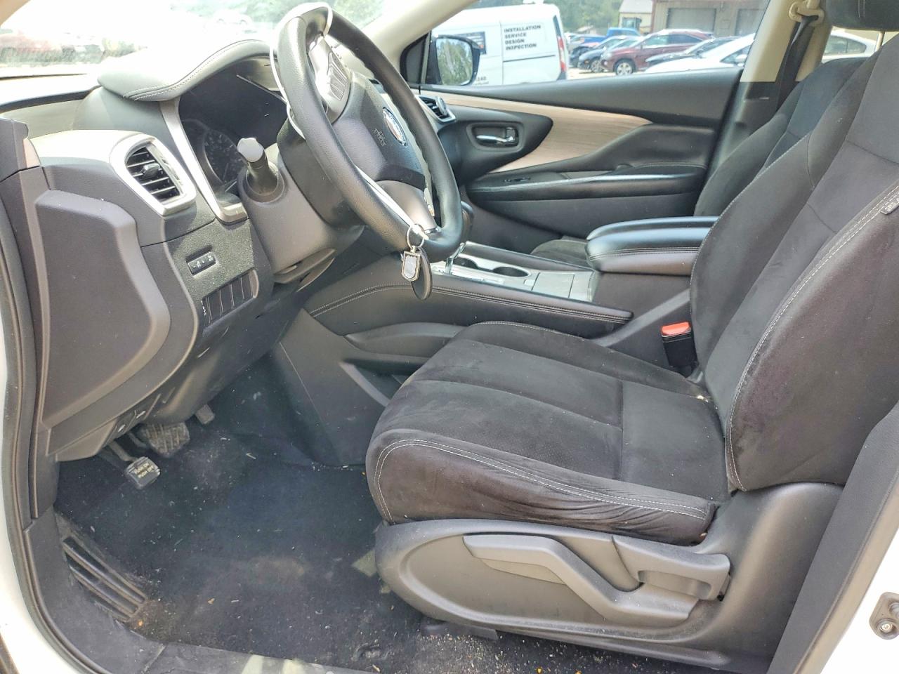 2015 Nissan Murano S White vin: 5N1AZ2MH3FN207561