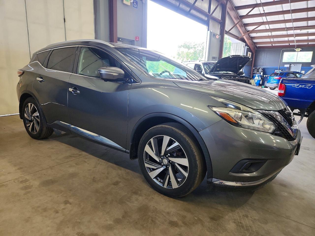 2015 Nissan Murano Platinum Gray vin: 5N1AZ2MH3FN209018
