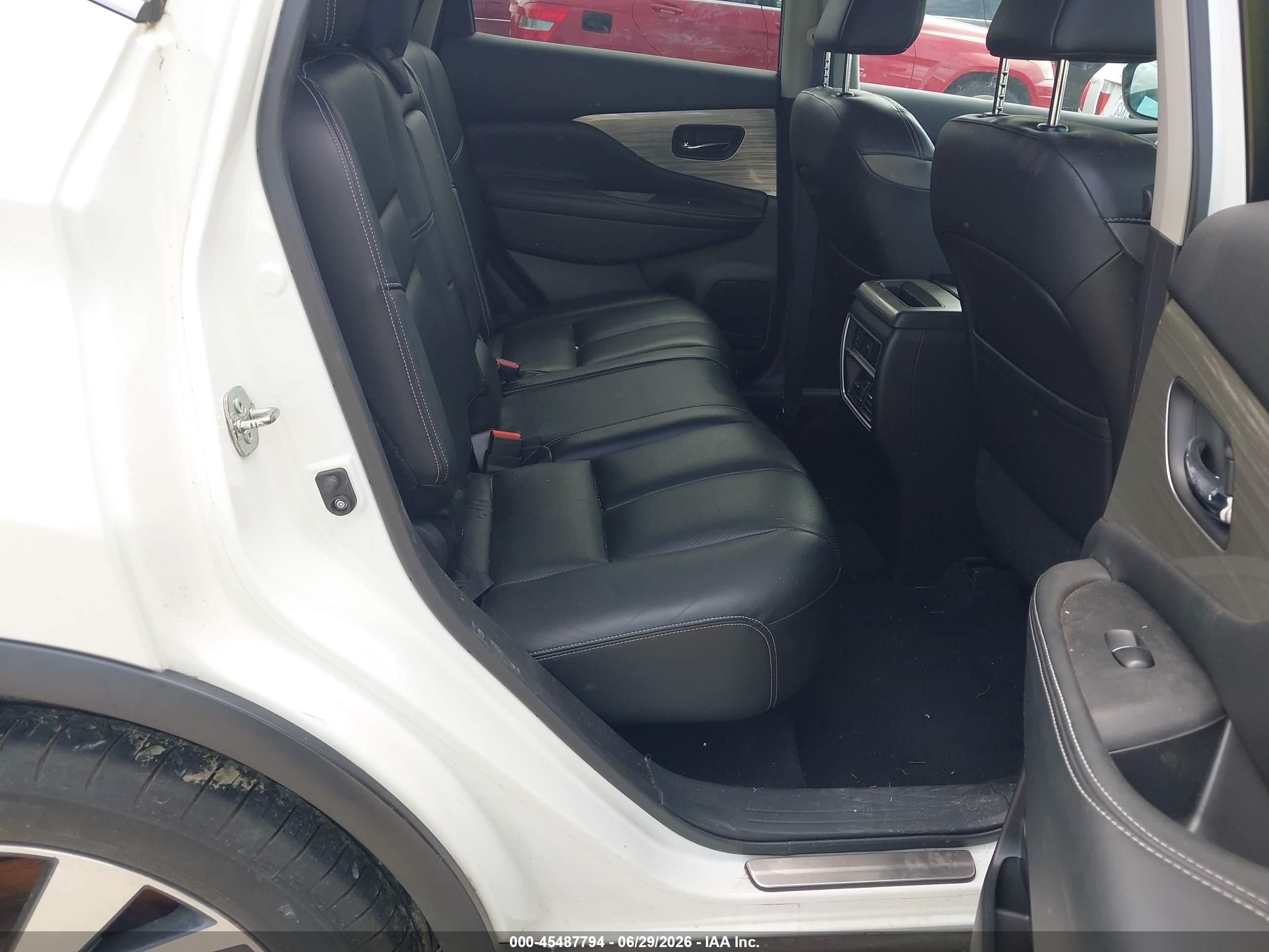 2015 Nissan Murano Platinum White vin: 5N1AZ2MH3FN221671