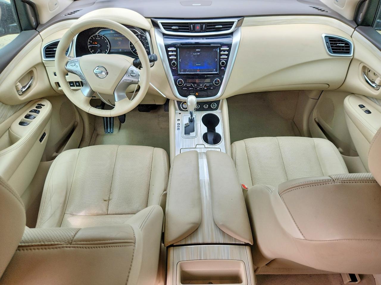 2015 Nissan Murano Platinum Серый vin: 5N1AZ2MH3FN224070