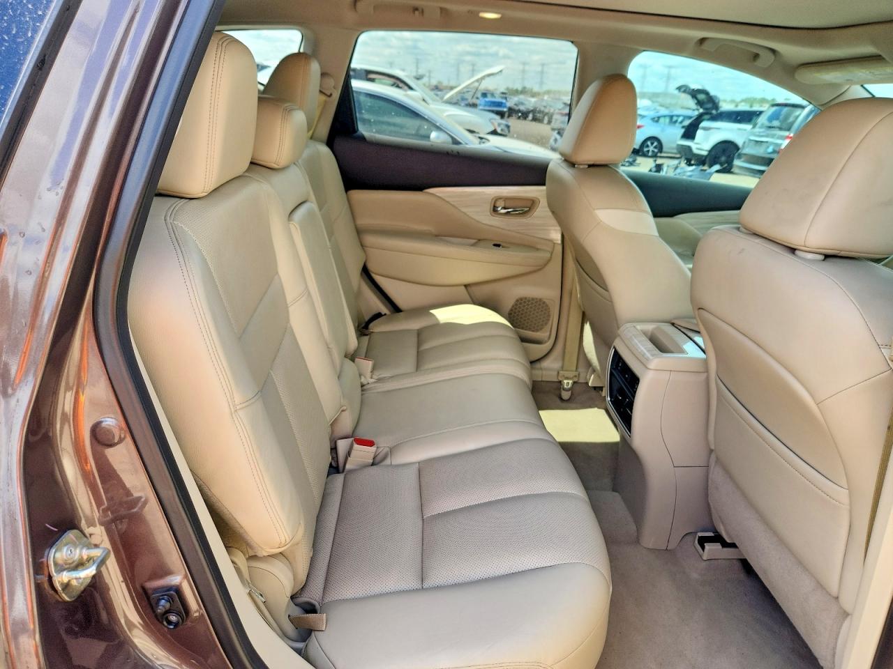 2015 Nissan Murano Platinum Серый vin: 5N1AZ2MH3FN224070