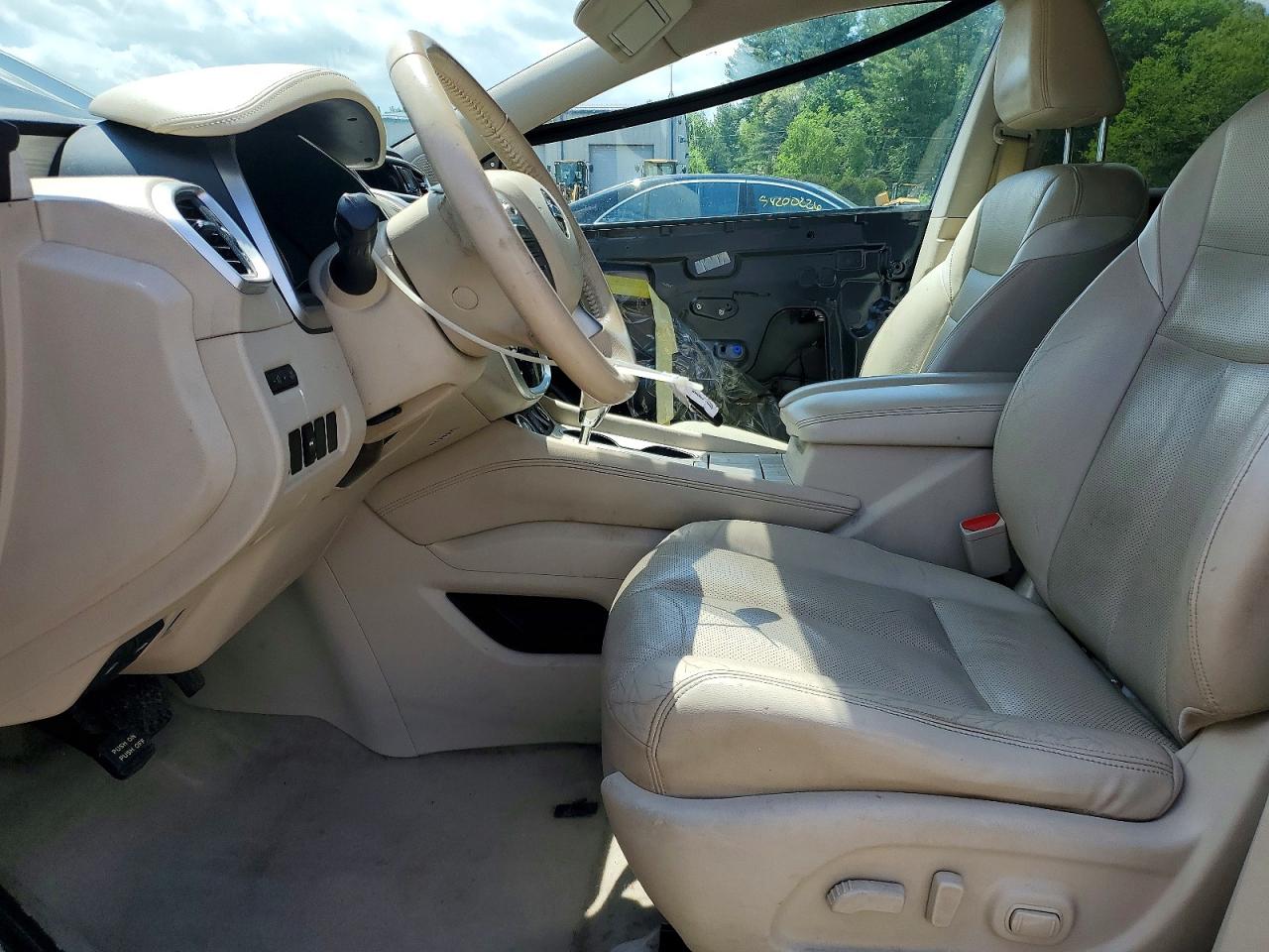2015 Nissan Murano Sl Blue vin: 5N1AZ2MH3FN226241