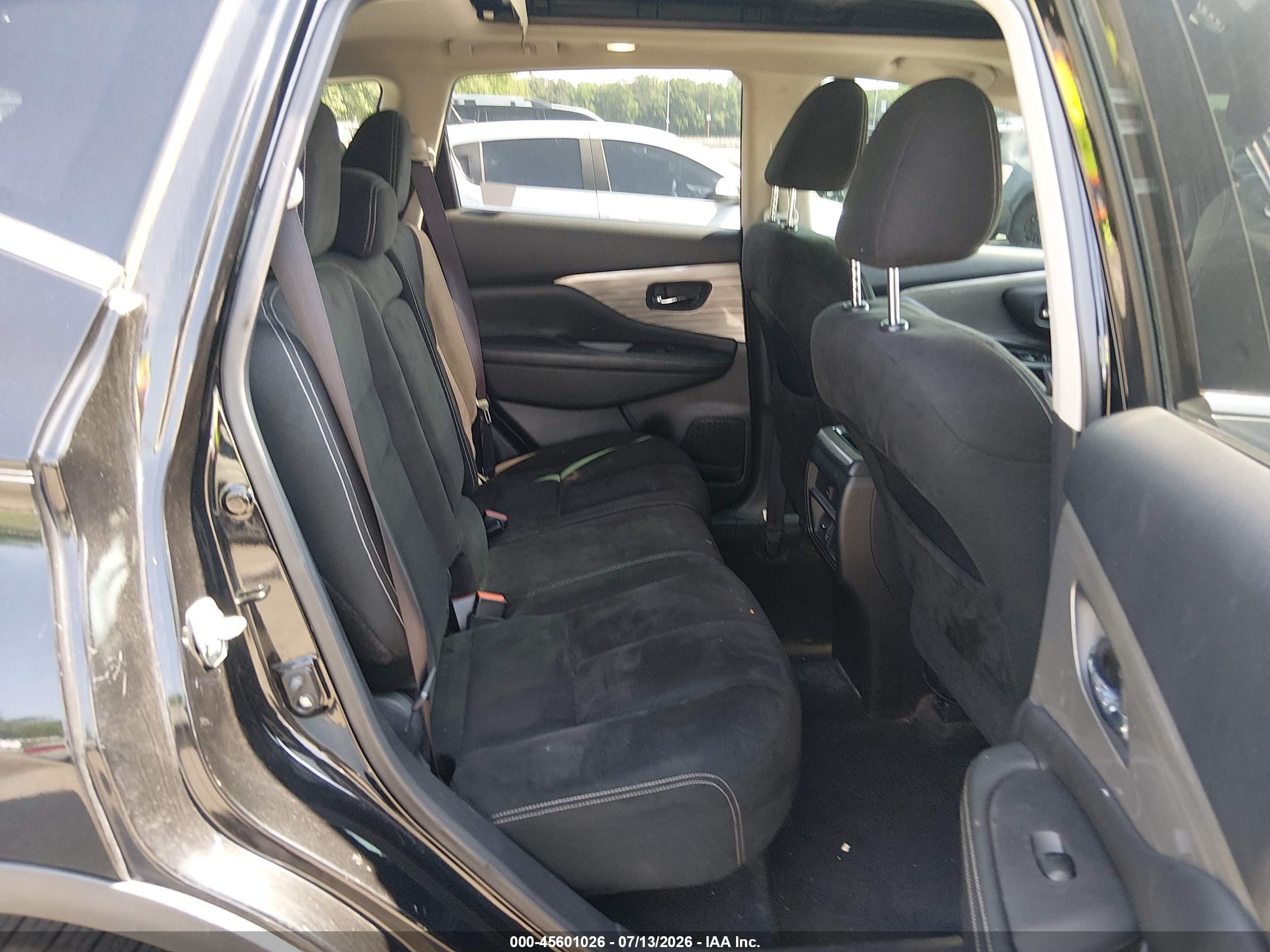 2015 Nissan Murano Sv Black vin: 5N1AZ2MH3FN226921