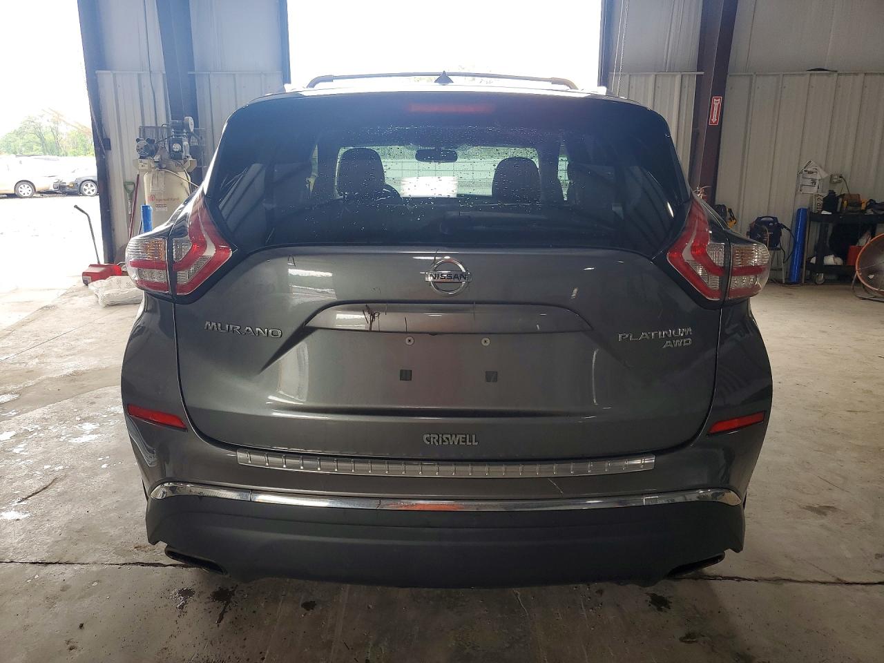 2015 Nissan Murano Platinum Gray vin: 5N1AZ2MH3FN227504