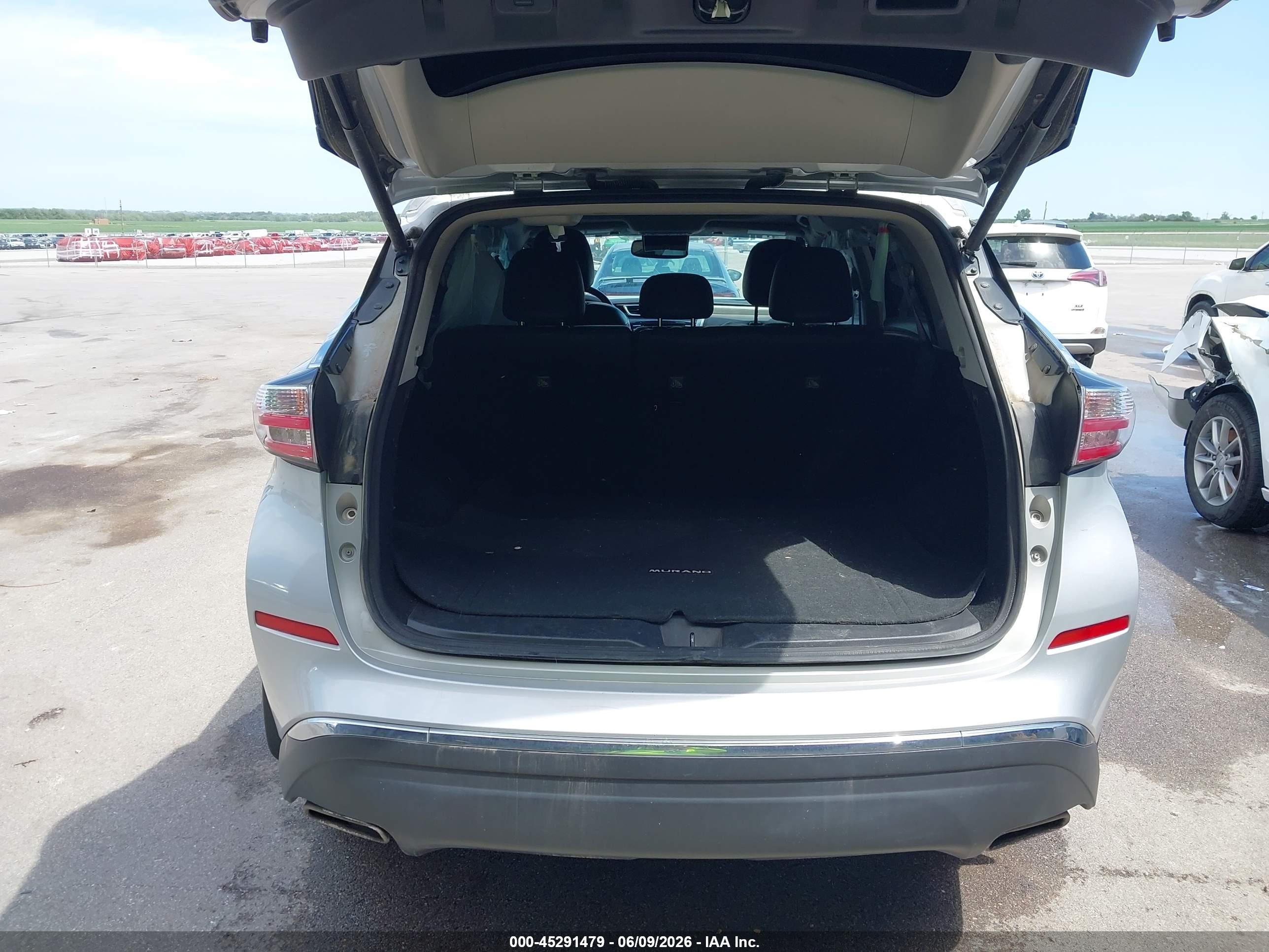 2015 Nissan Murano Platinum Серебряный vin: 5N1AZ2MH3FN227938