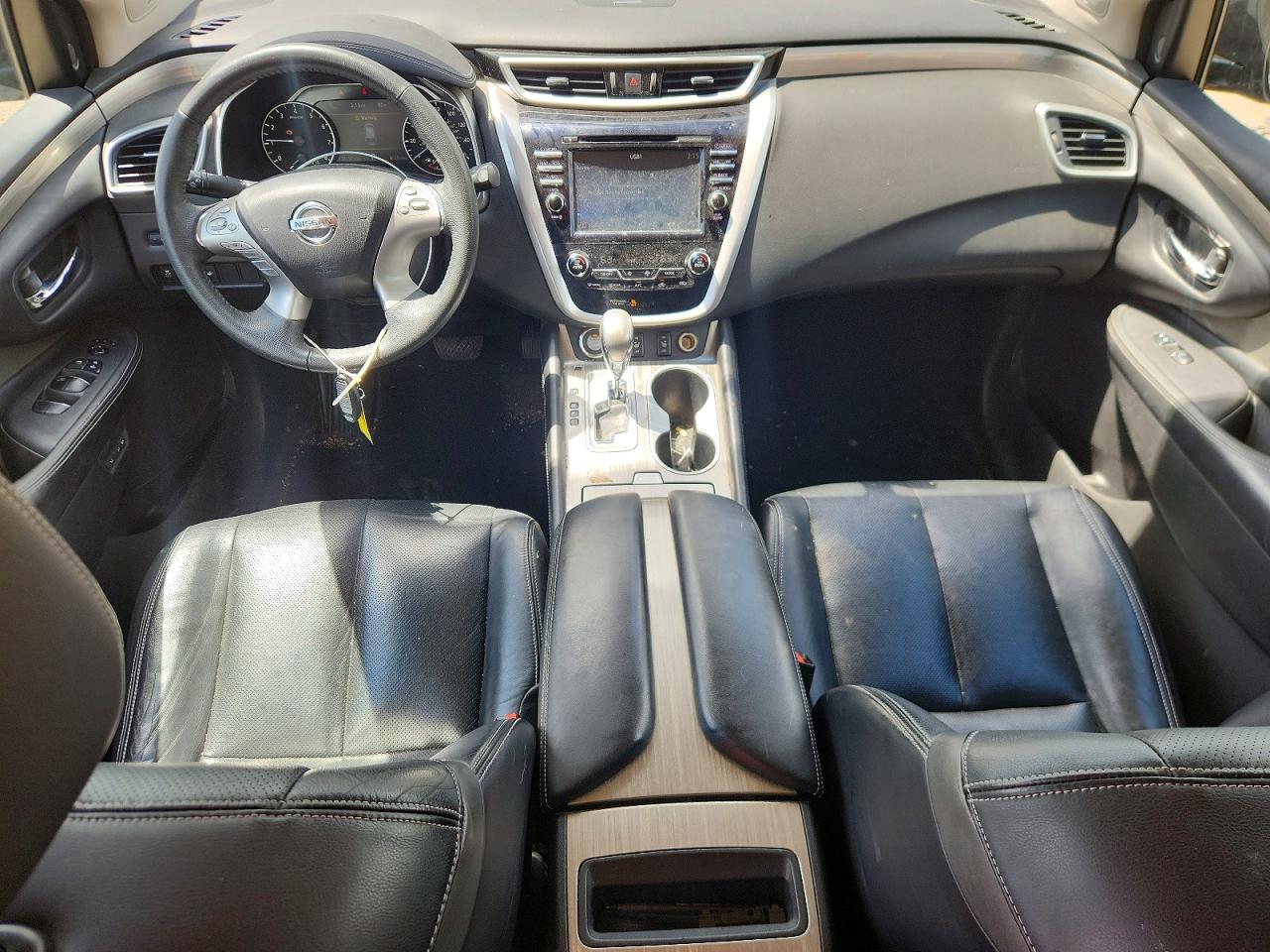 2015 Nissan Murano Sl Black vin: 5N1AZ2MH3FN233688