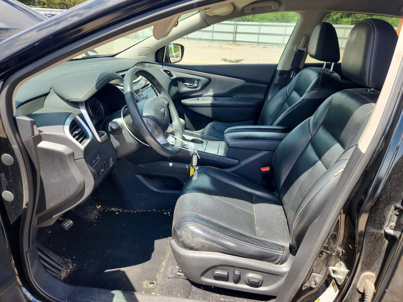 2015 Nissan Murano Sl Black vin: 5N1AZ2MH3FN233688