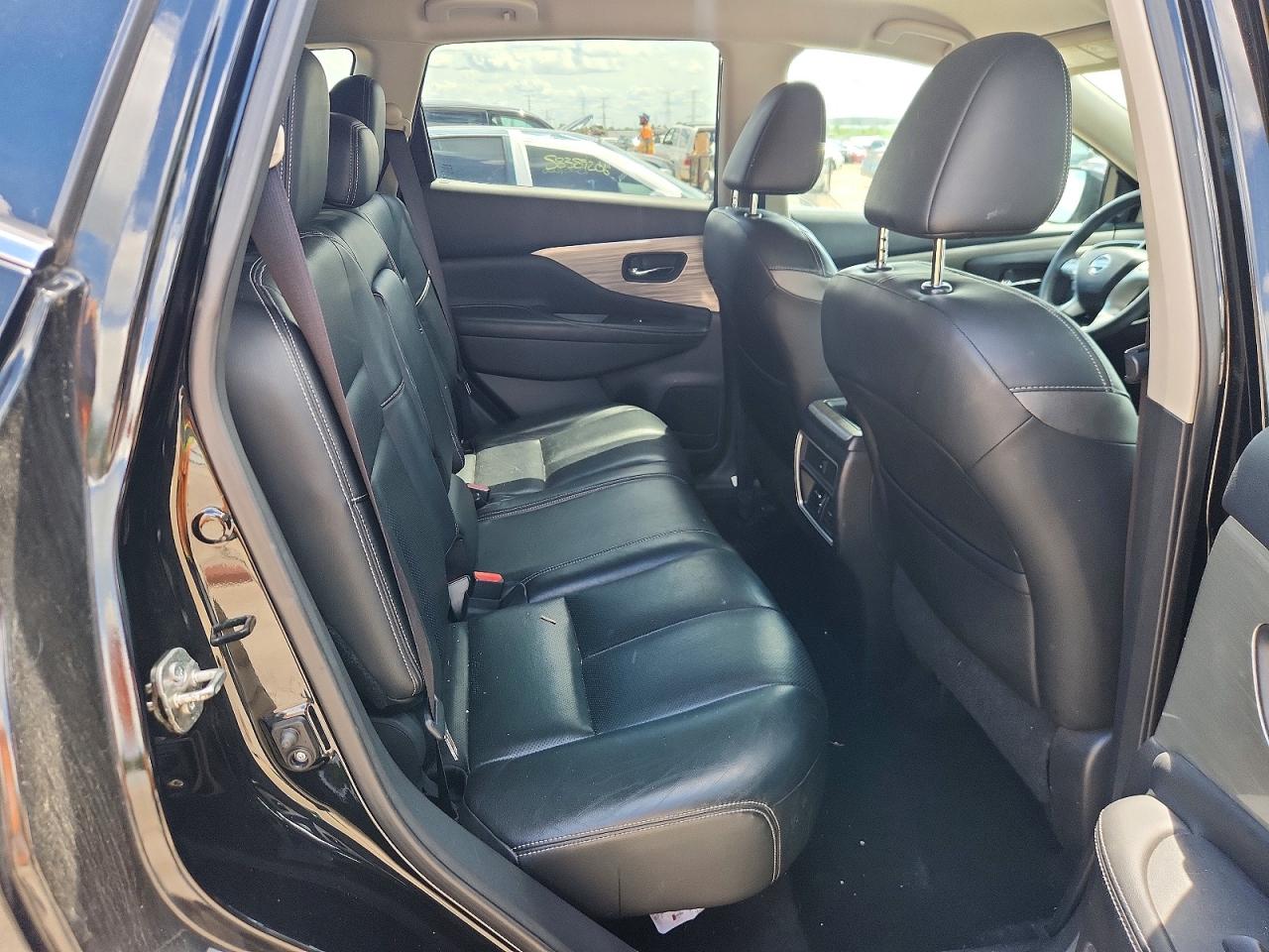 2015 Nissan Murano Sl Black vin: 5N1AZ2MH3FN233688