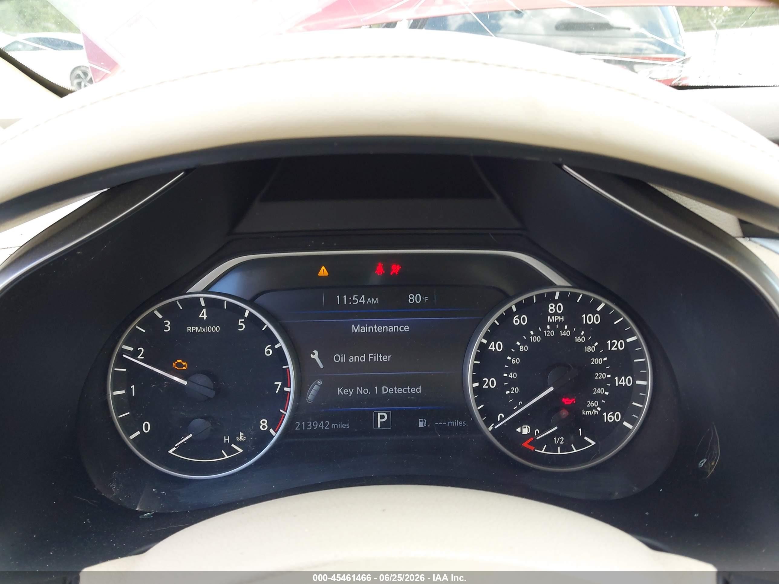 2015 Nissan Murano Sv Red vin: 5N1AZ2MH3FN240267