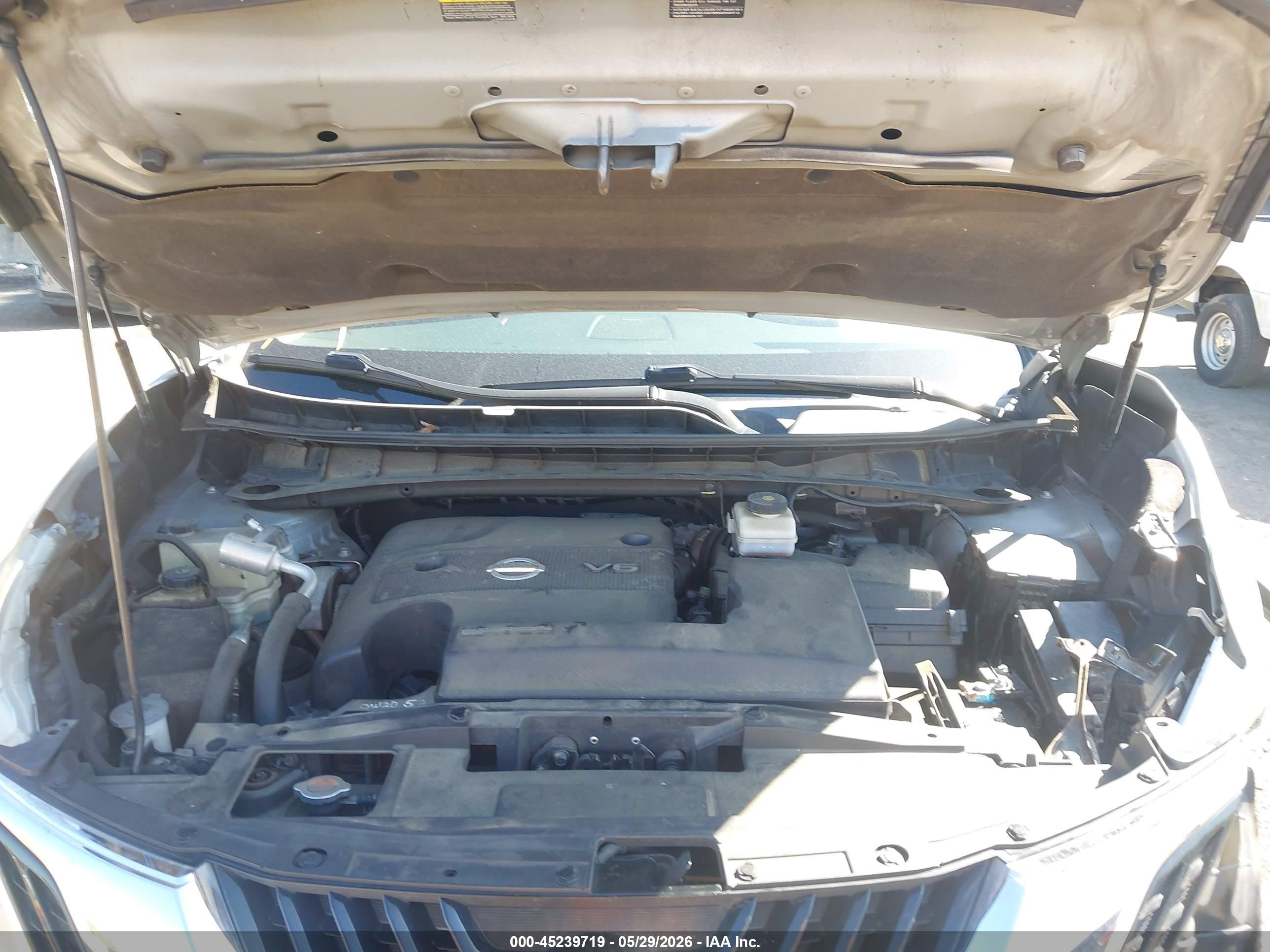 2015 Nissan Murano Sl Silver vin: 5N1AZ2MH3FN244237
