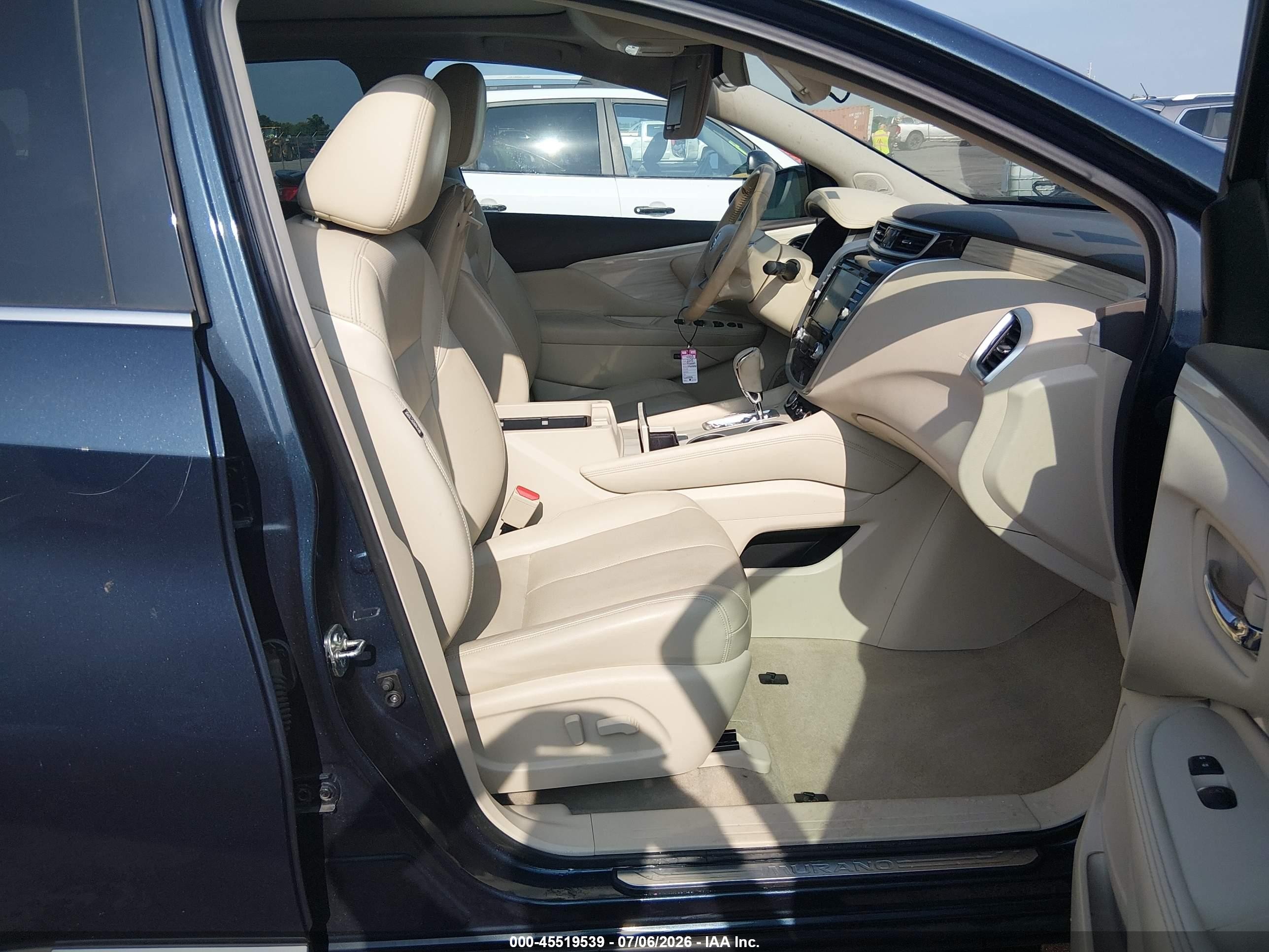 2015 Nissan Murano Platinum Blue vin: 5N1AZ2MH3FN250474
