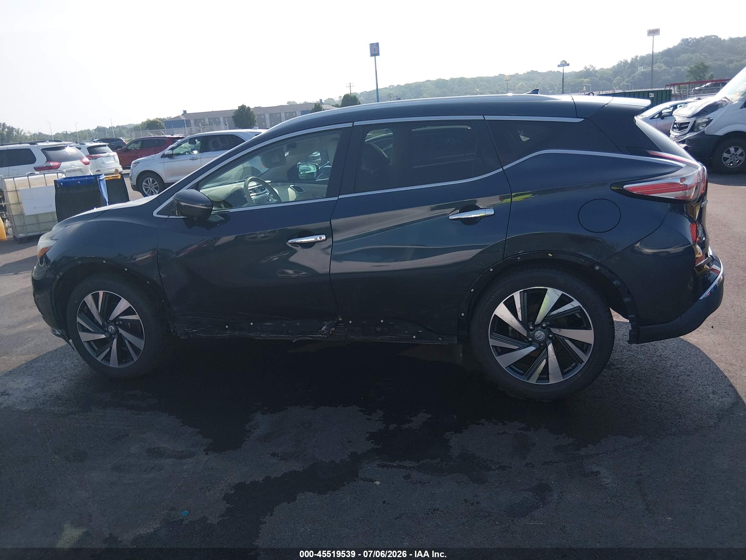 2015 Nissan Murano Platinum Blue vin: 5N1AZ2MH3FN250474