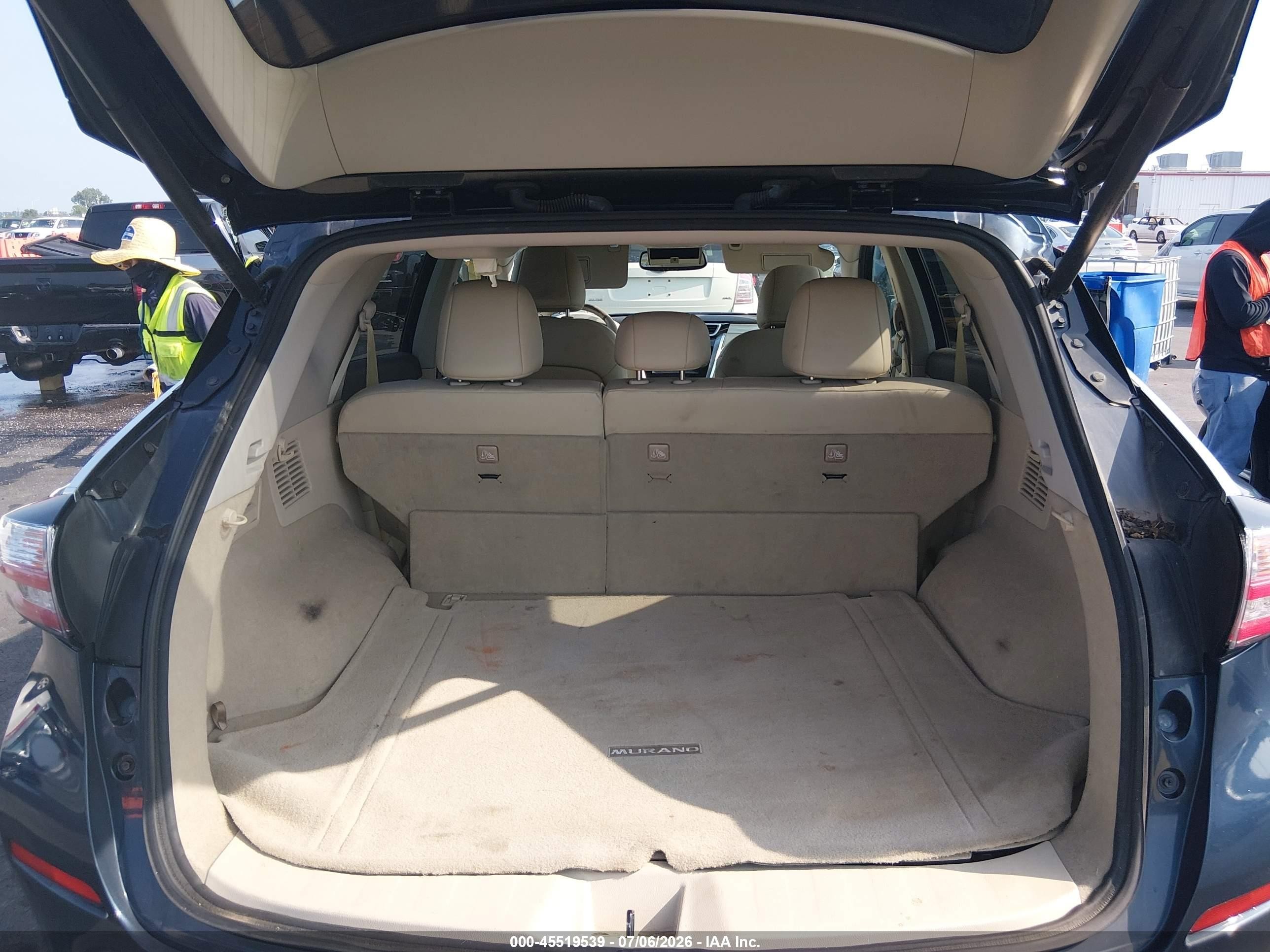 2015 Nissan Murano Platinum Blue vin: 5N1AZ2MH3FN250474