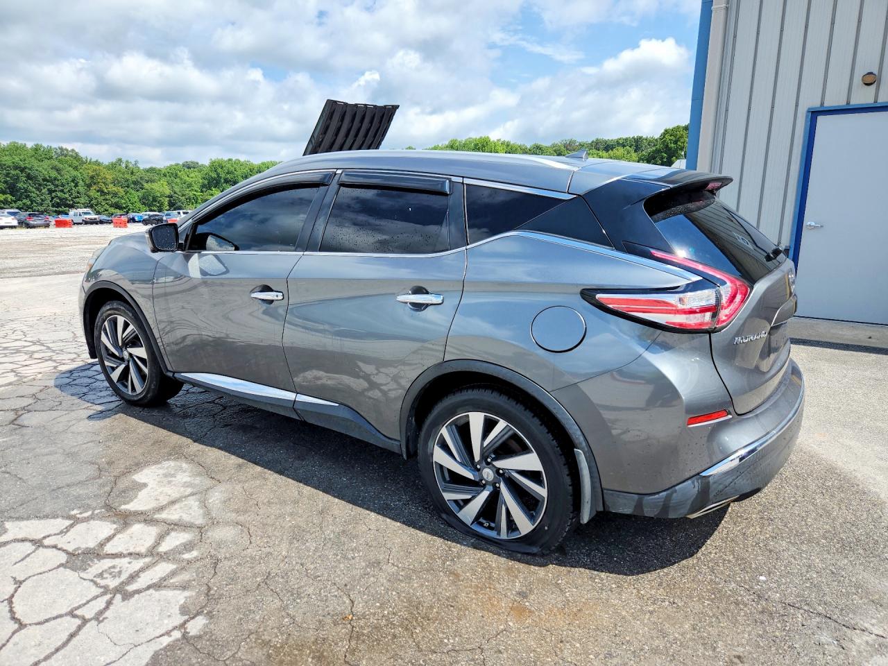 2015 Nissan Murano Platinum Gray vin: 5N1AZ2MH3FN255075