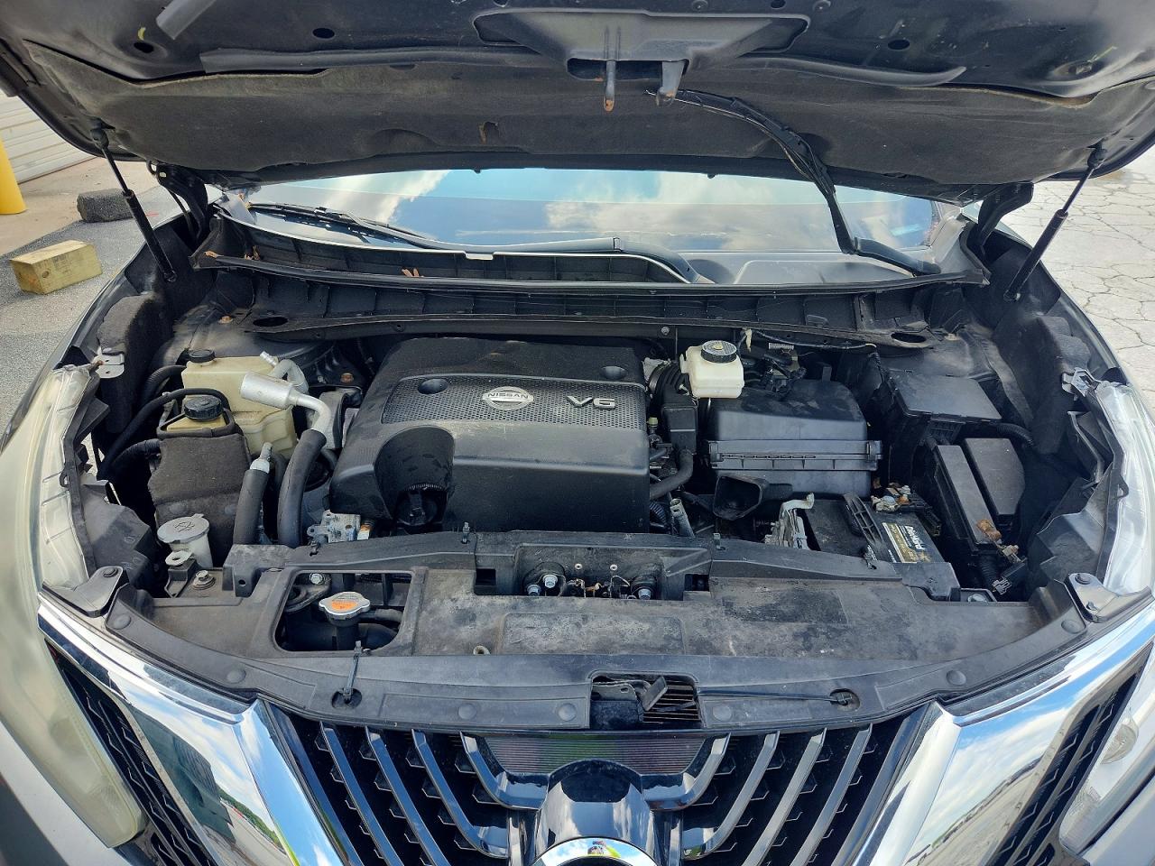 2015 Nissan Murano Platinum Gray vin: 5N1AZ2MH3FN255075