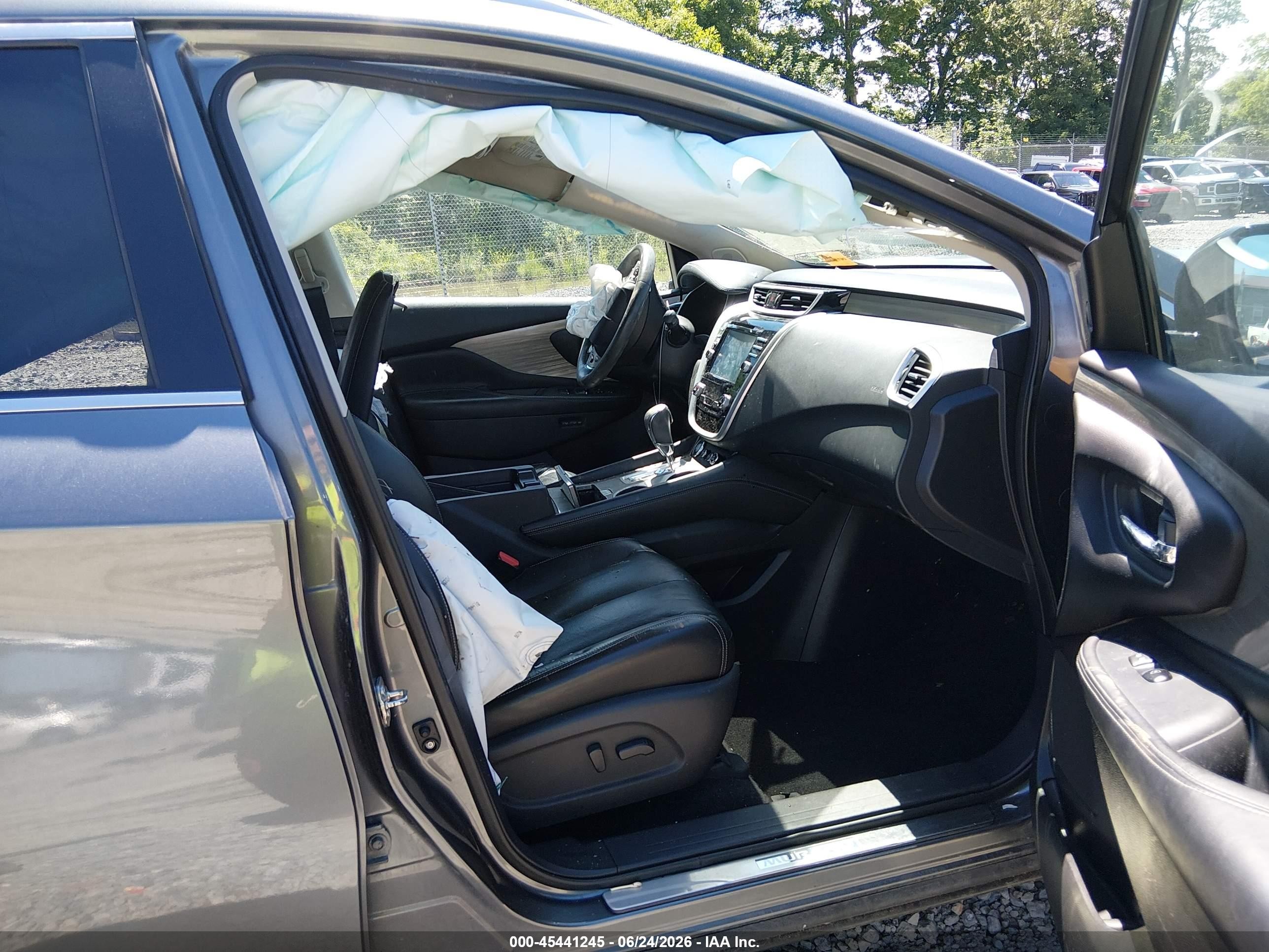 2015 Nissan Murano Platinum Серый vin: 5N1AZ2MH3FN262771